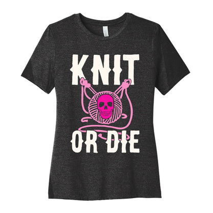 Knit or Die Women's Cotton Tee