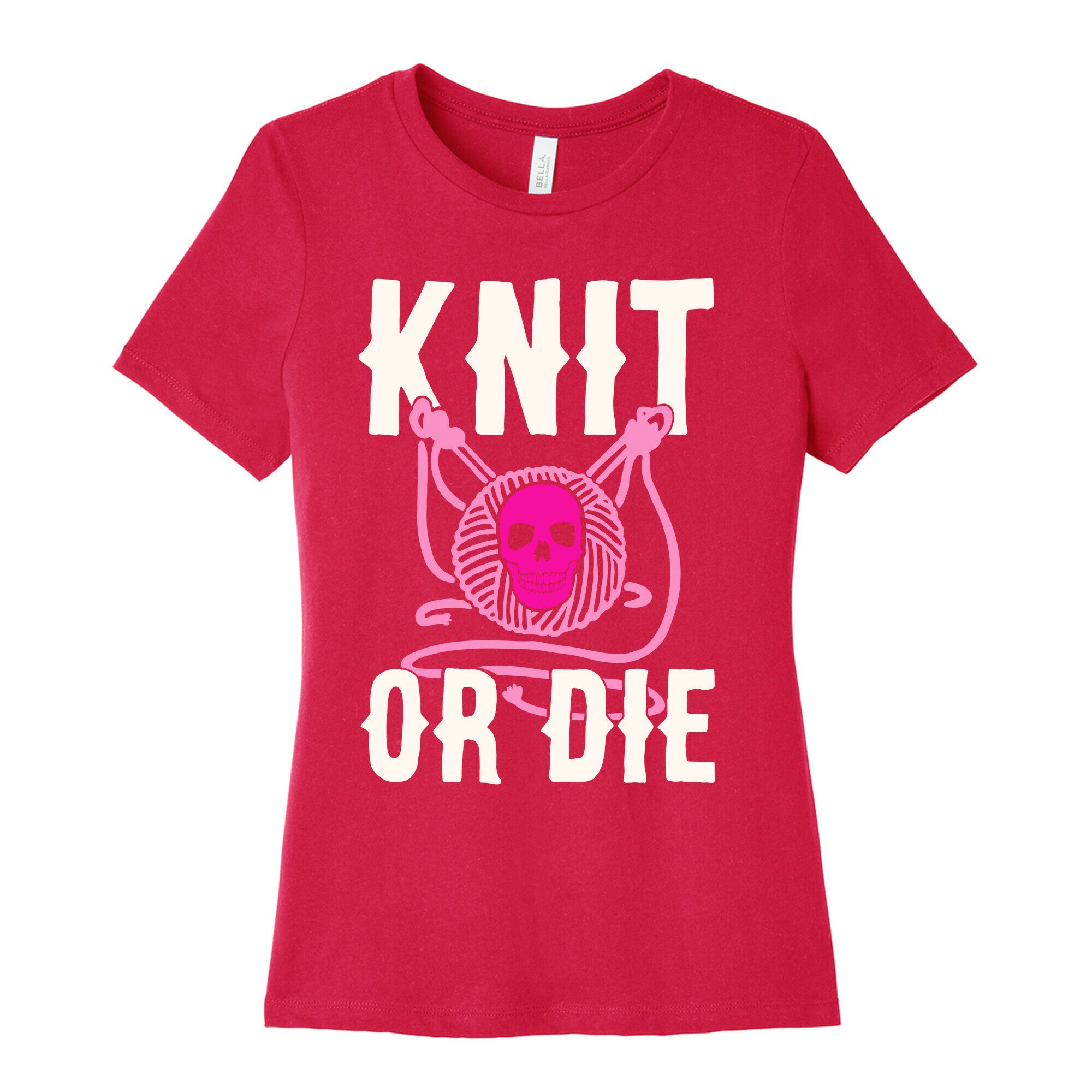 Knit or Die Women's Cotton Tee