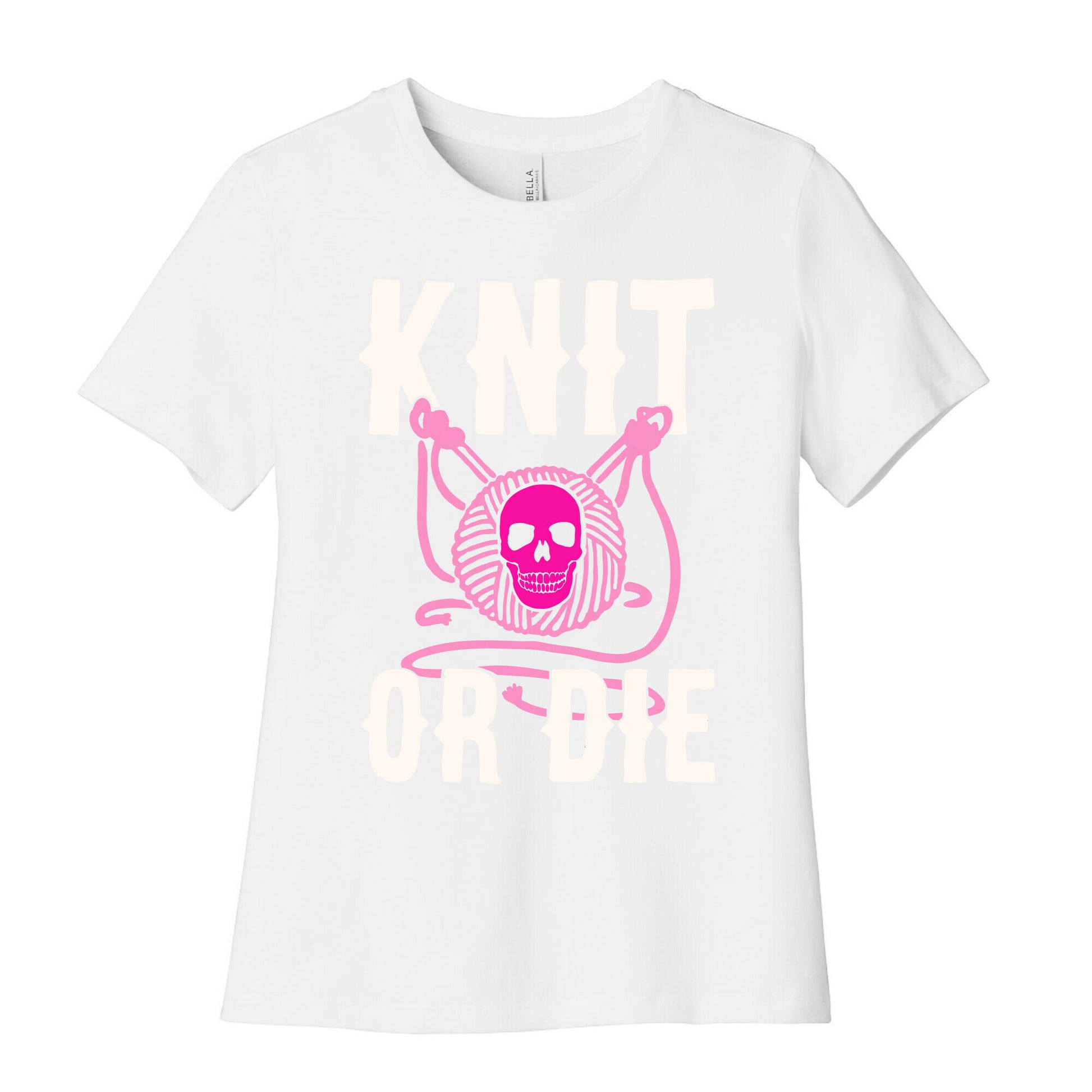 Knit or Die Women's Cotton Tee