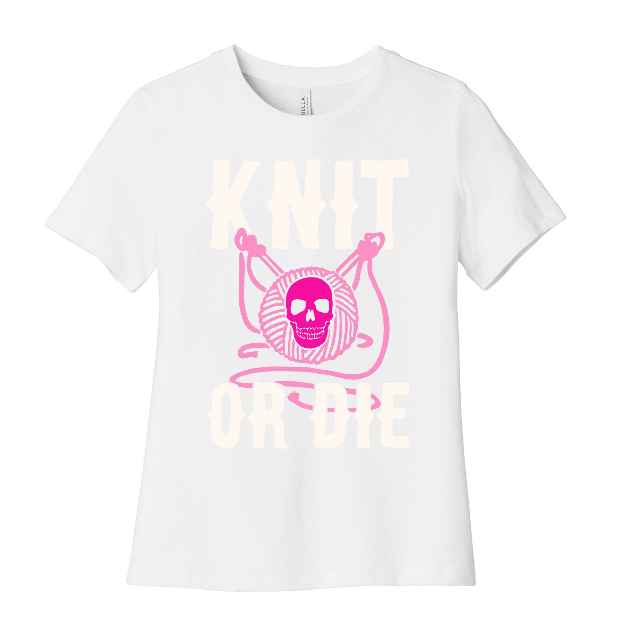 Knit or Die Women's Cotton Tee
