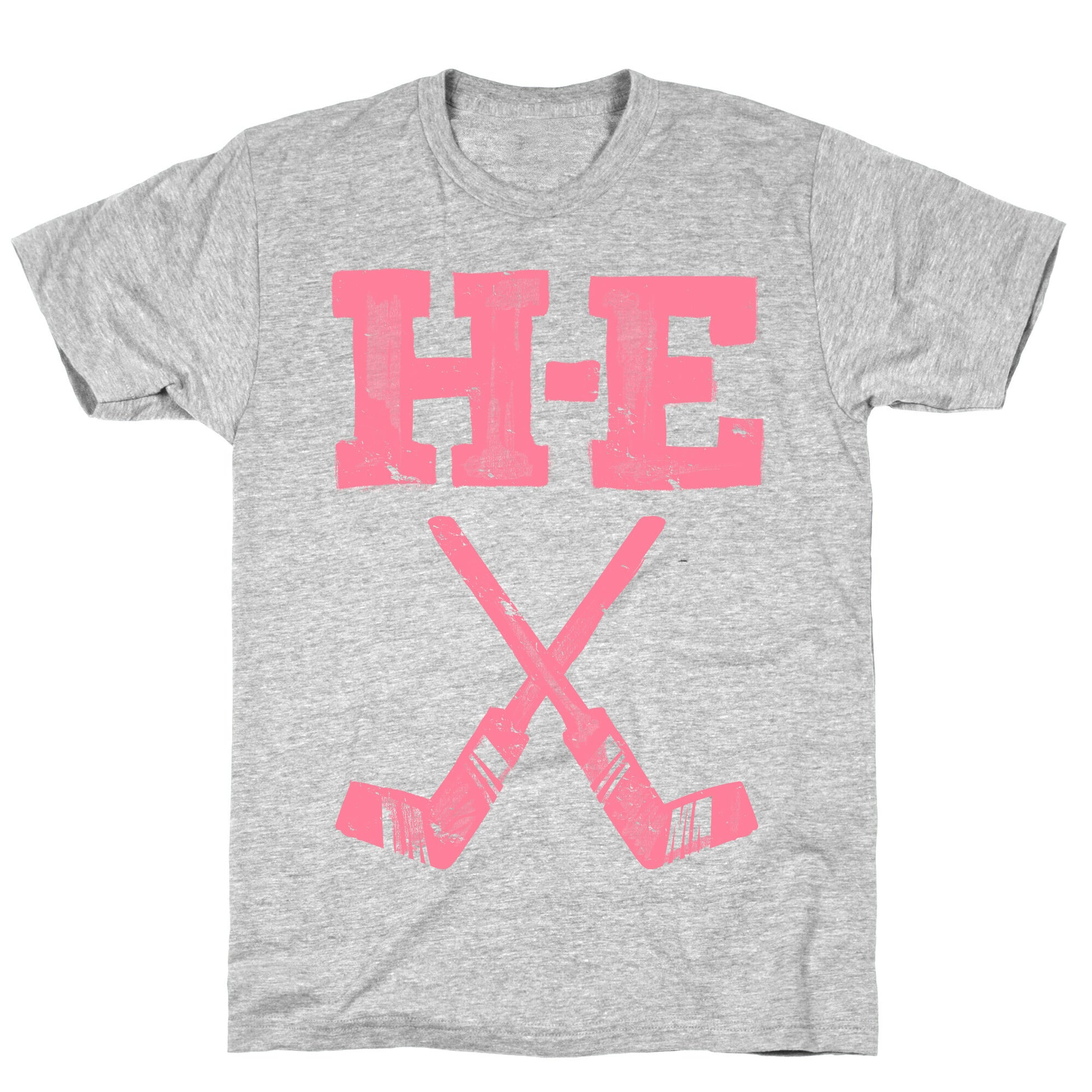 H E Double Hockey Sticks (Hell) T-Shirt