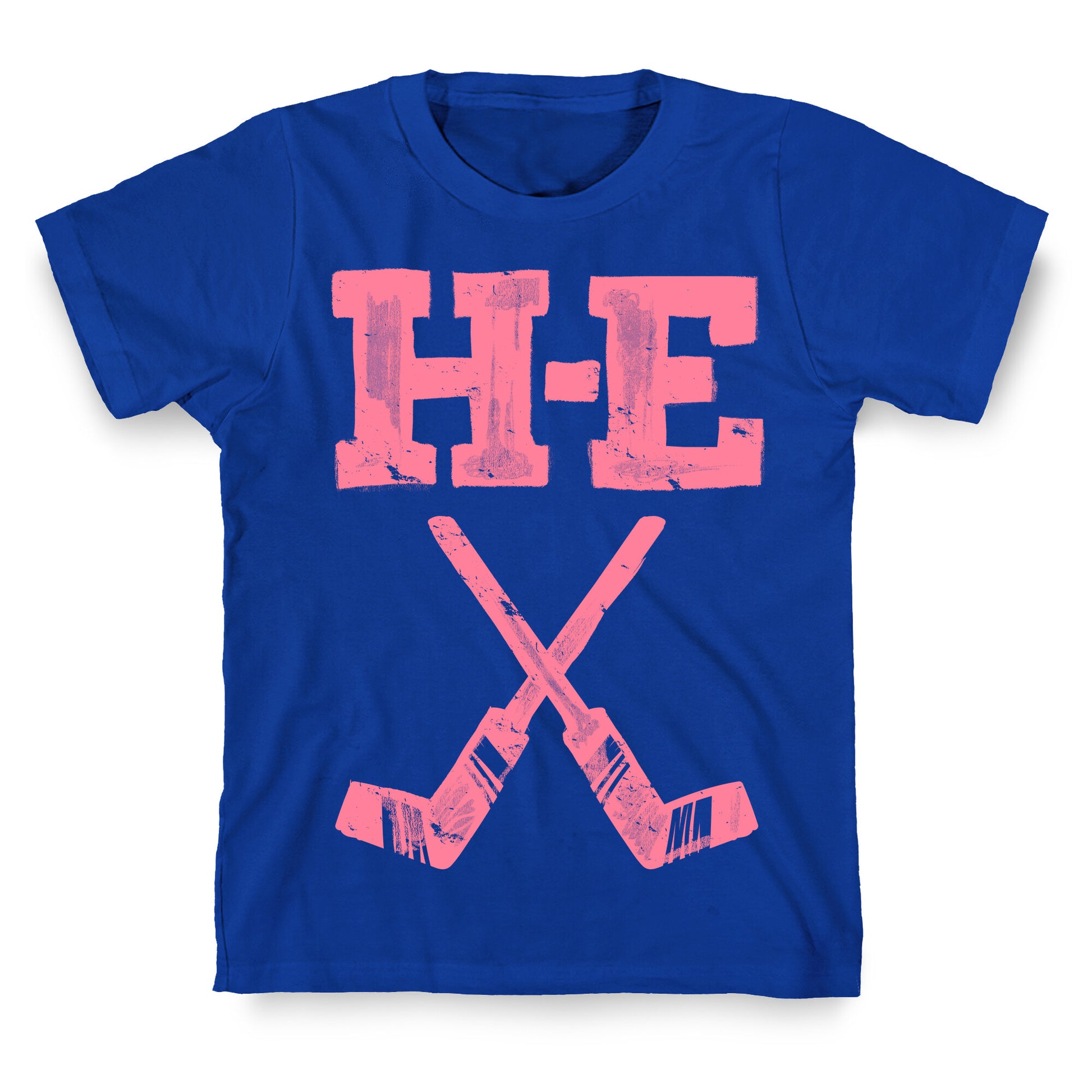 H E Double Hockey Sticks (Hell) T-Shirt