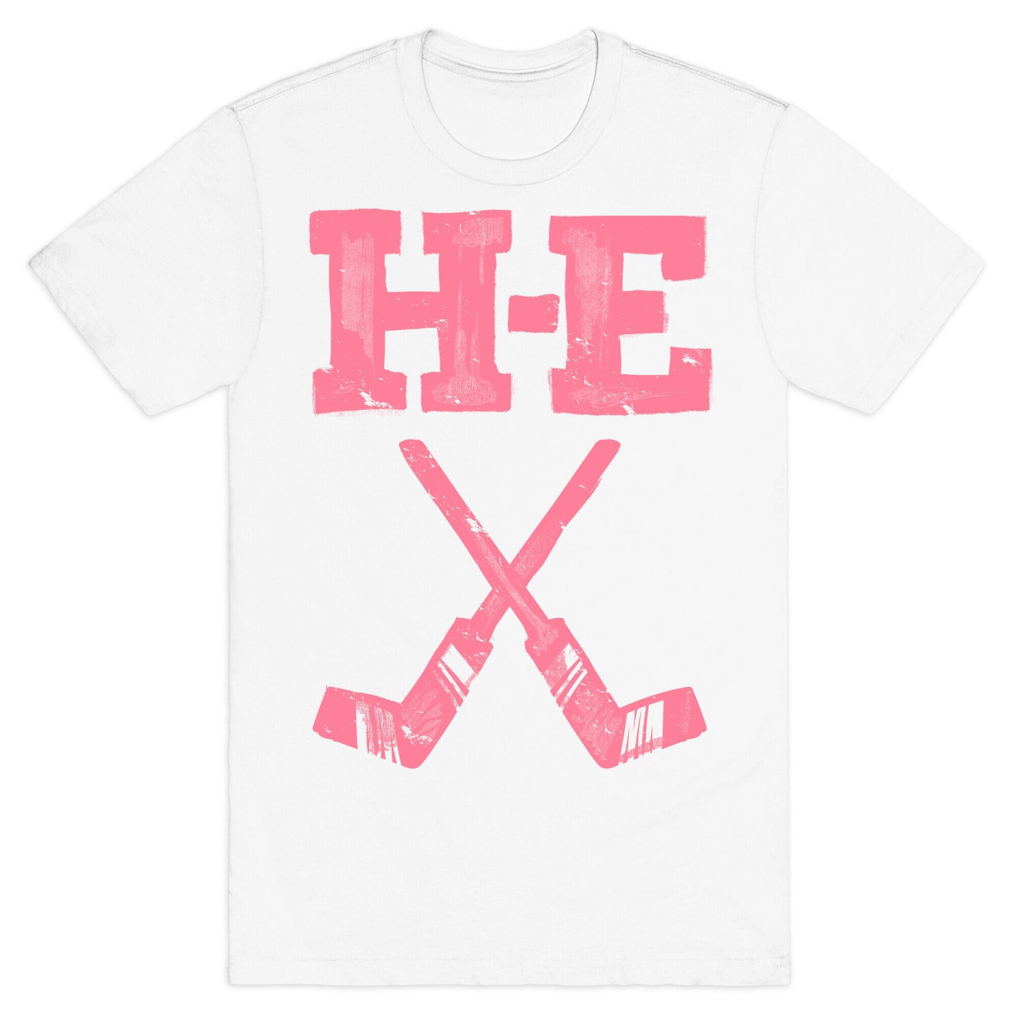 H E Double Hockey Sticks (Hell) T-Shirt