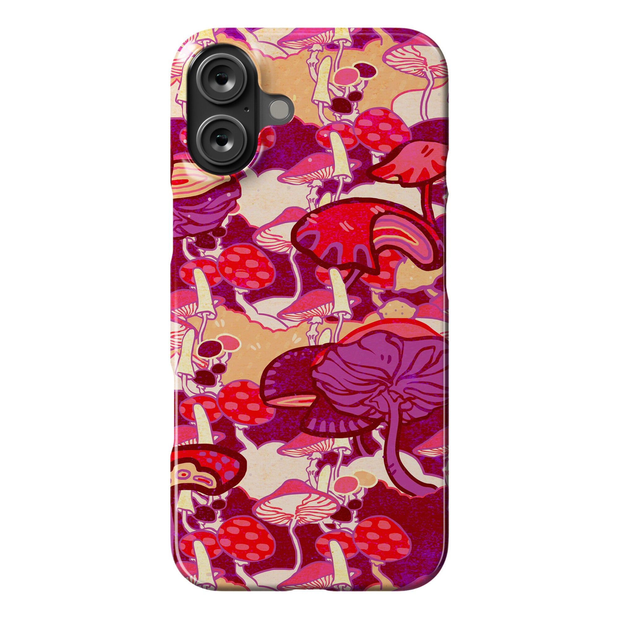 Mushroom Pattern Phone Case