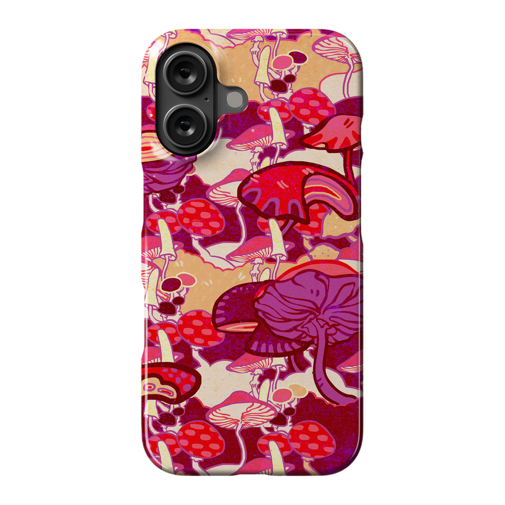 Mushroom Pattern Phone Case