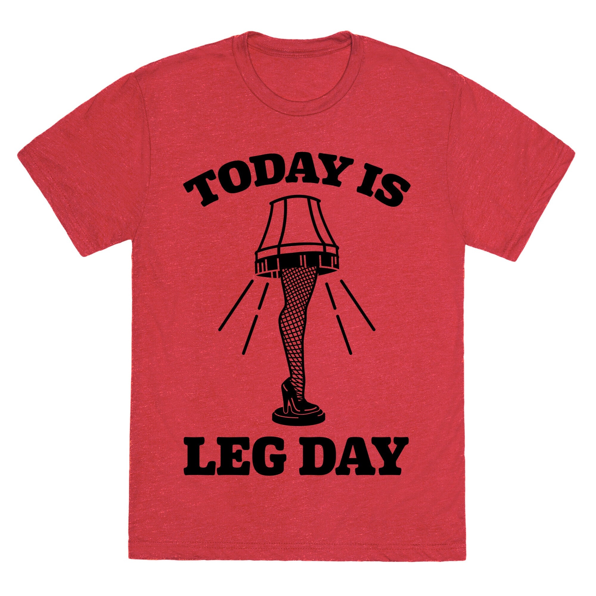 Today Is Leg Lamp Day Unisex Triblend Tee