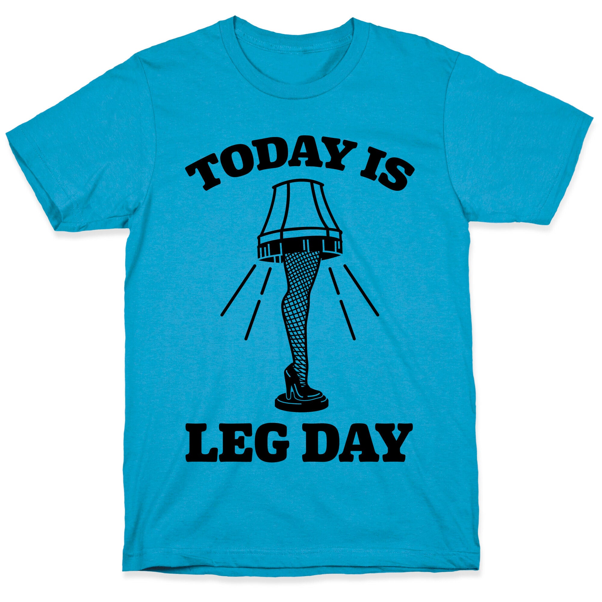 Today Is Leg Lamp Day Unisex Triblend Tee
