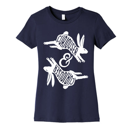 Curiouser And Curiouser Women's Cotton Tee