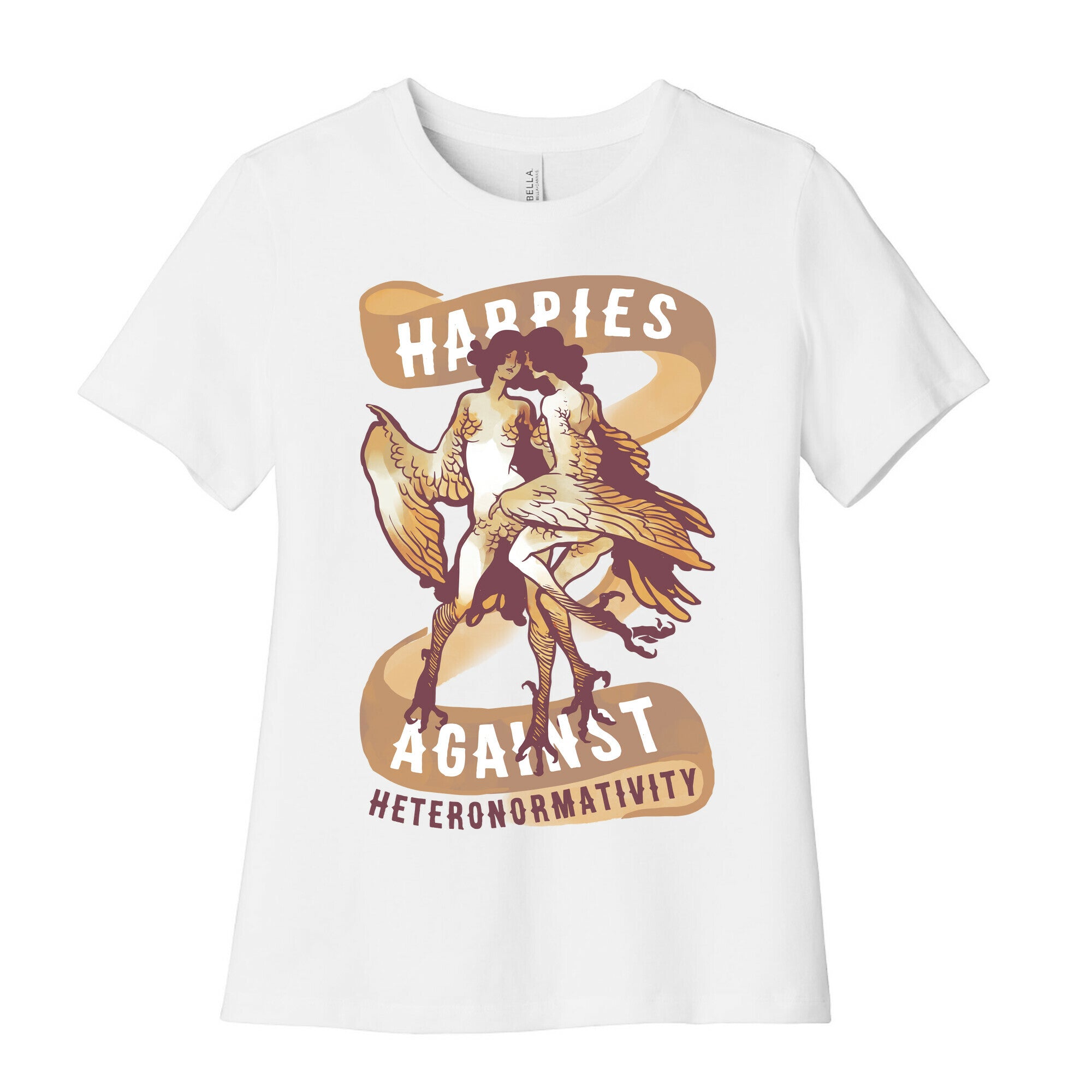 Harpies Against Heteronormativity Women's Cotton Tee