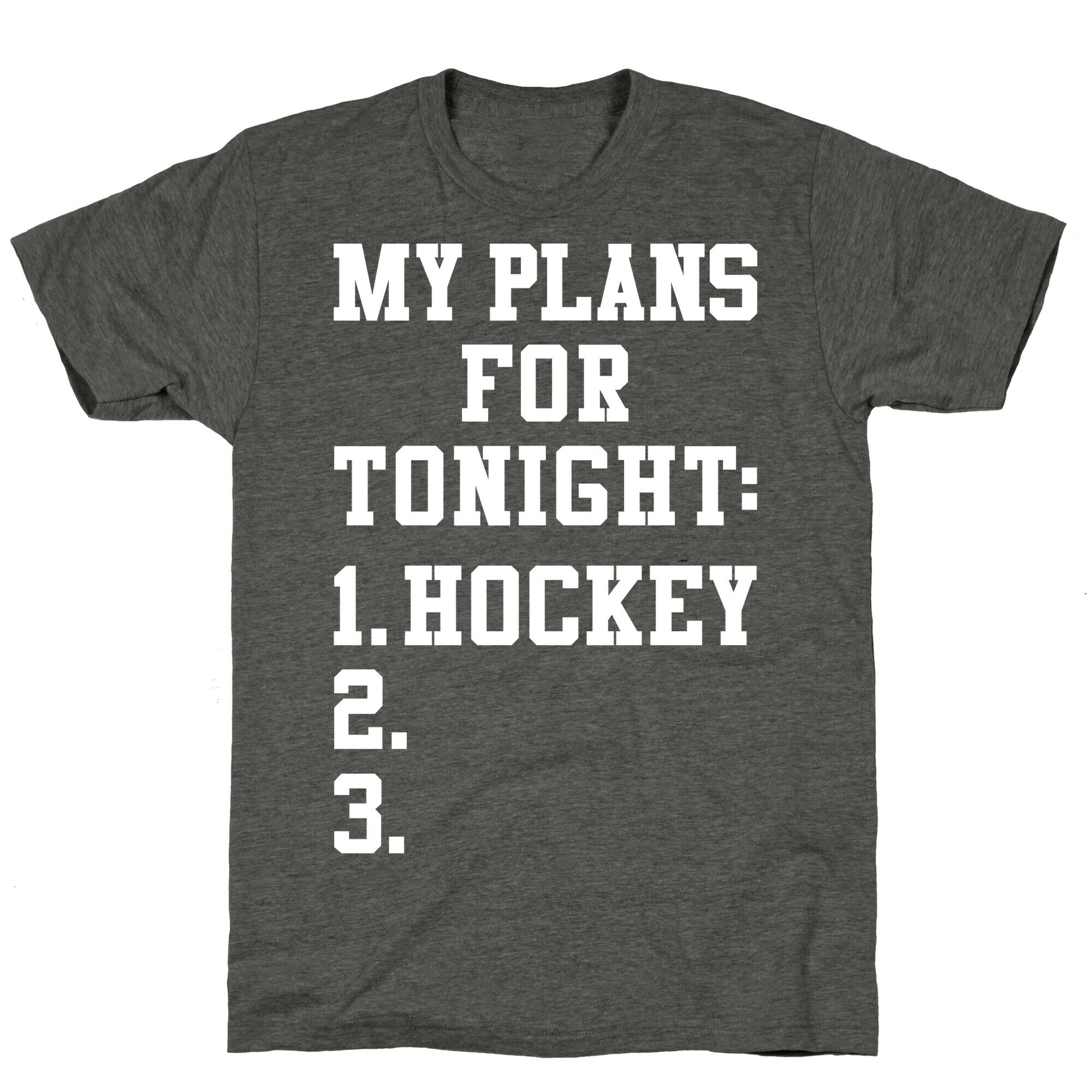 Hockey Plans Unisex Triblend Tee
