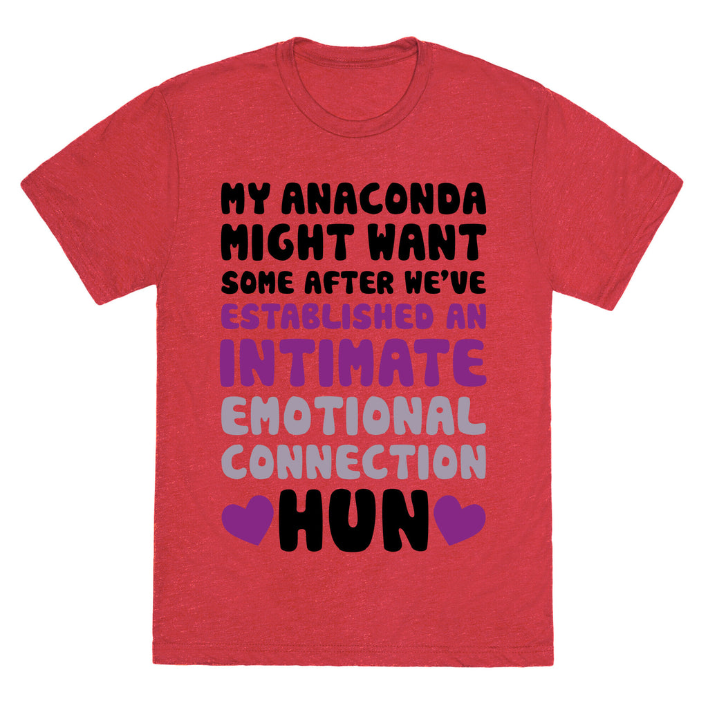 My Anaconda Might Want Some Unisex Triblend Tee