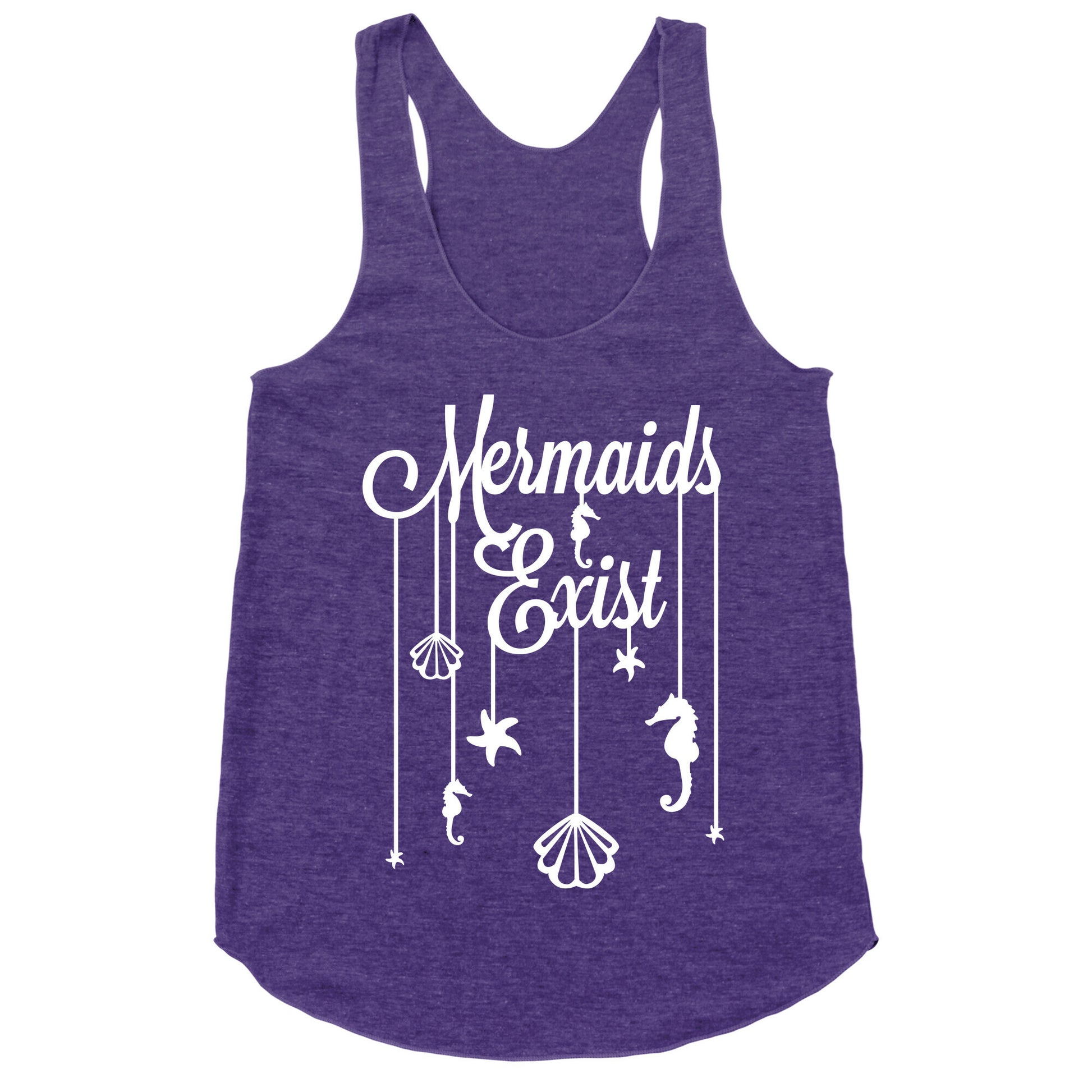Mermaids Exist Racerback Tank