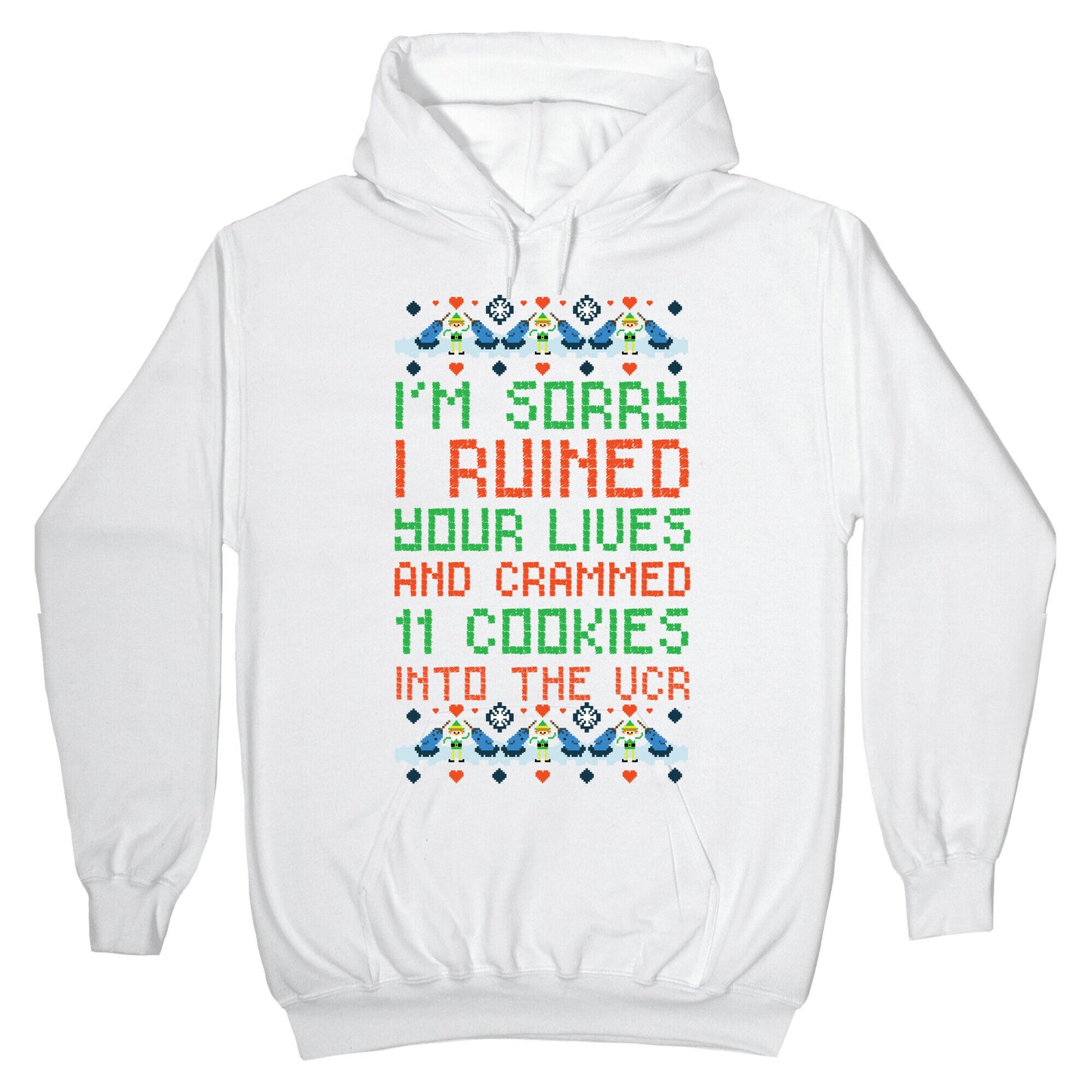 I'm Sorry I Ruined Your Lives and Crammed 11 Cookies in Your VCR Hoodie