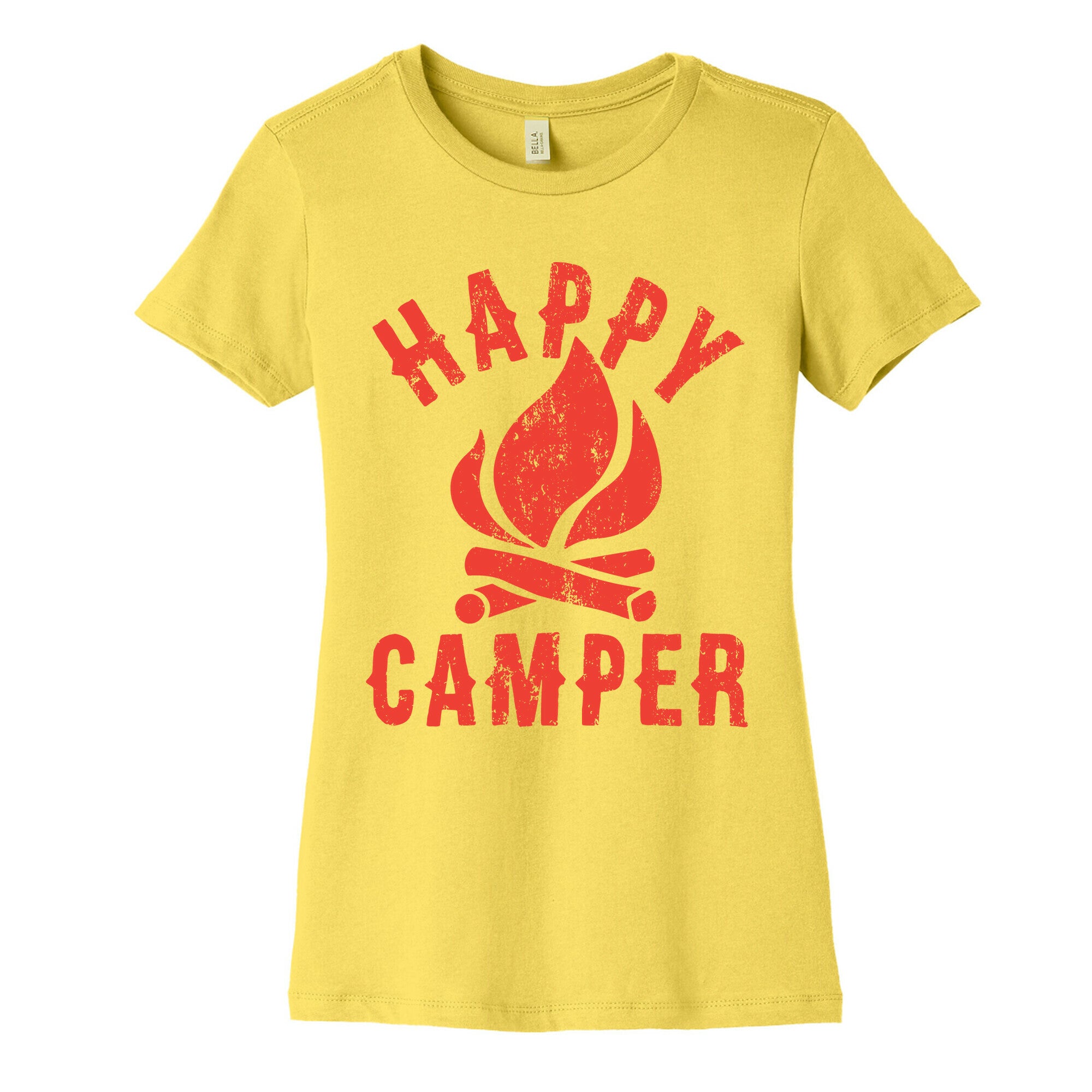 Happy Camper Women's Cotton Tee