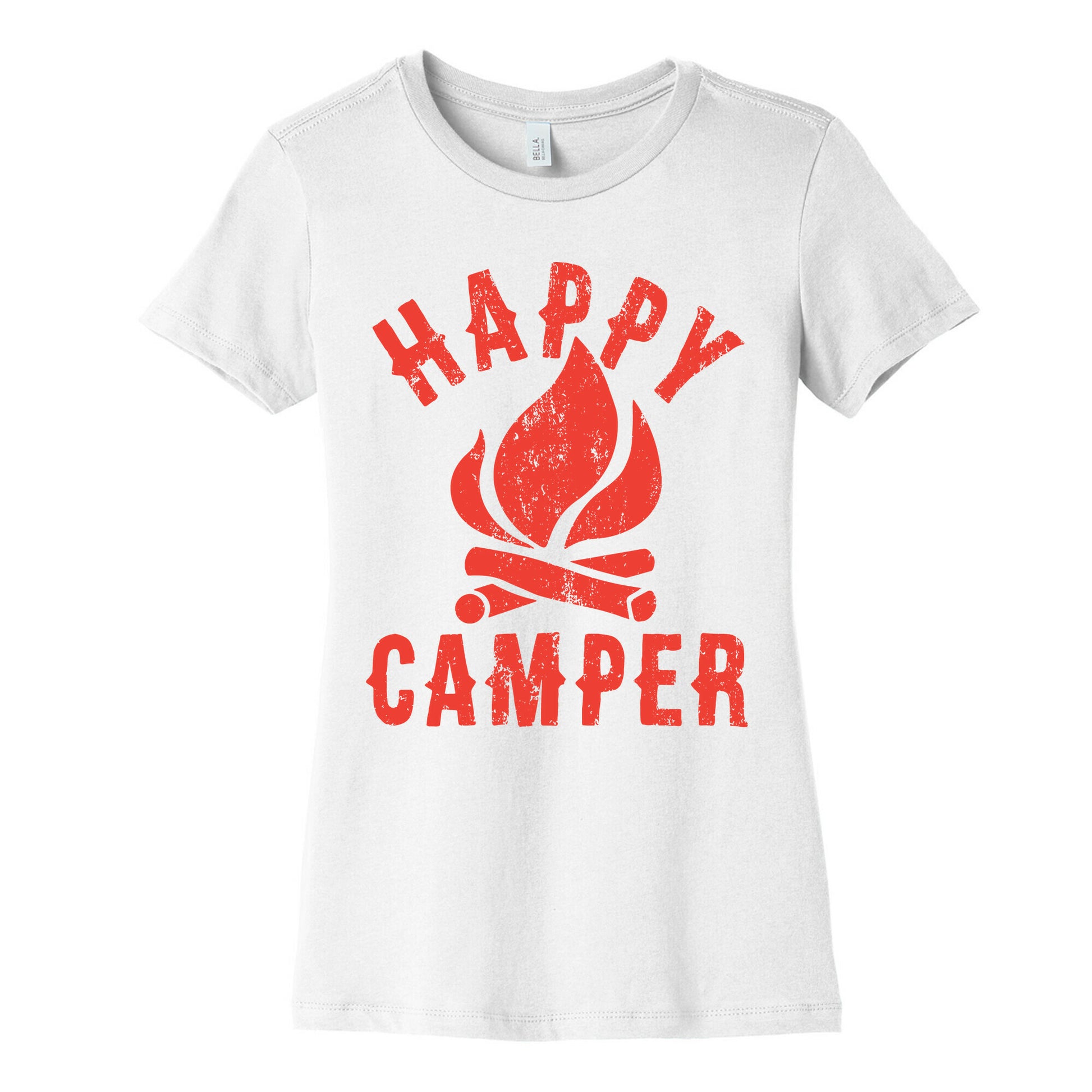Happy Camper Women's Cotton Tee