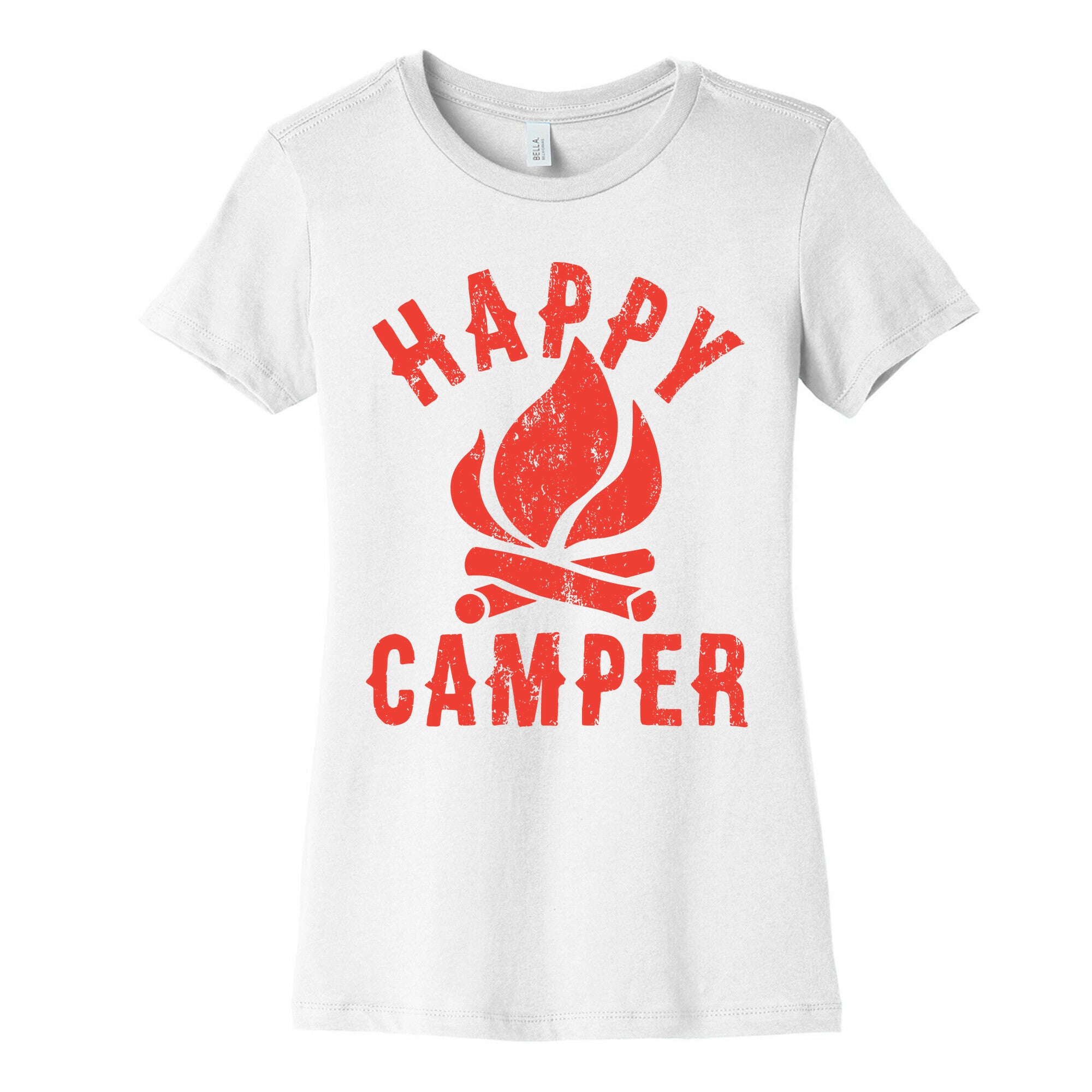 Happy Camper Women's Cotton Tee