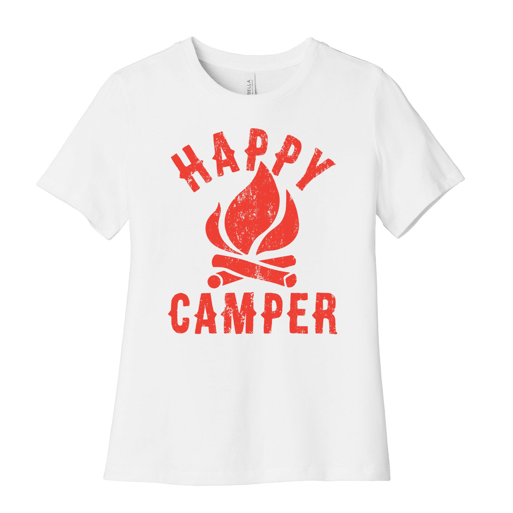 Happy Camper Women's Cotton Tee
