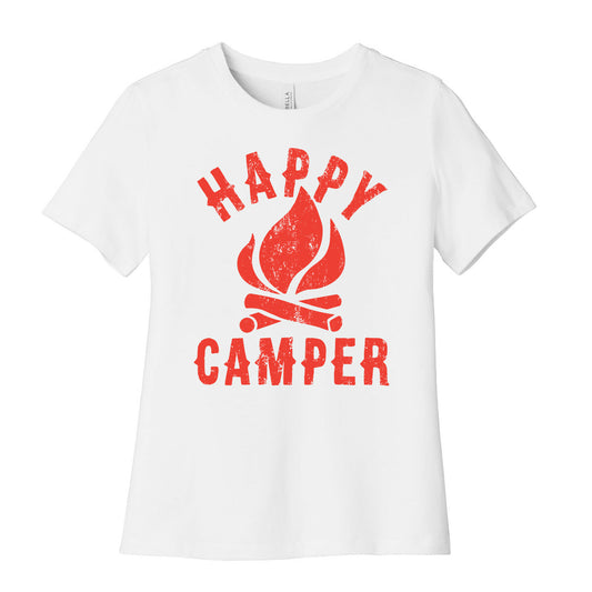 Happy Camper Women's Cotton Tee