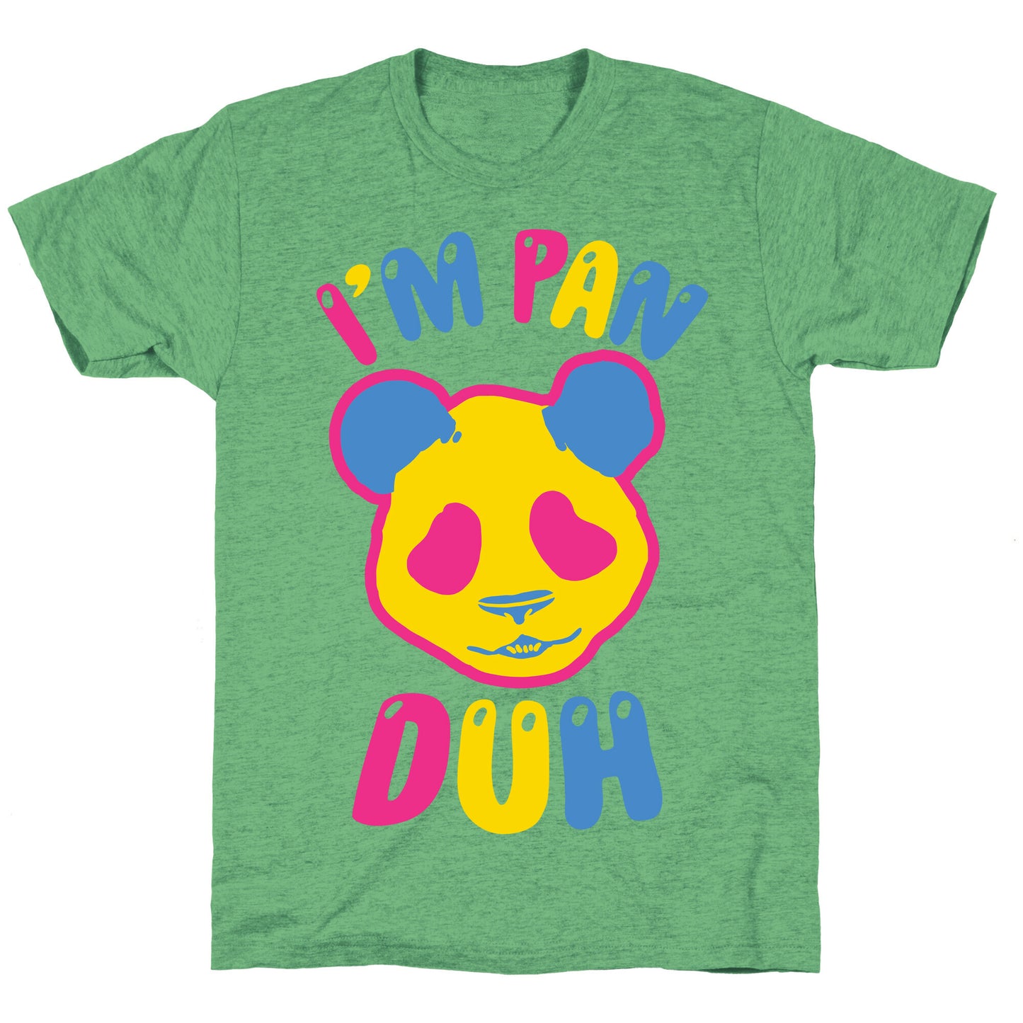 I'm Pan Duh Unisex Triblend Tee