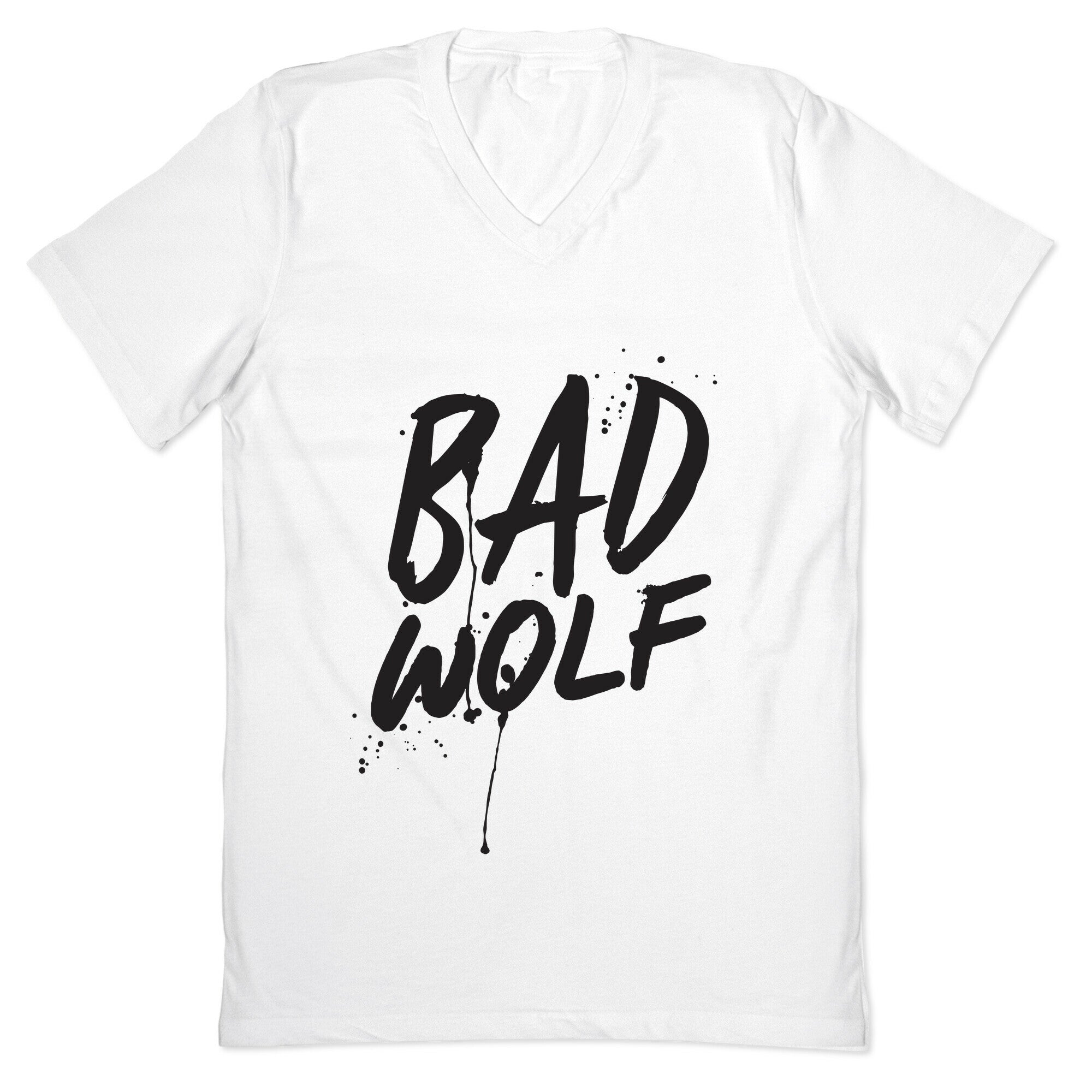 Doctor Who Bad Wolf V-Neck