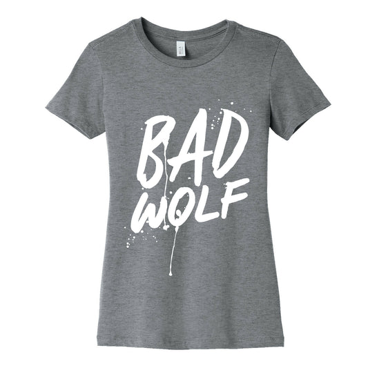 Doctor Who Bad Wolf Womens Cotton Tee