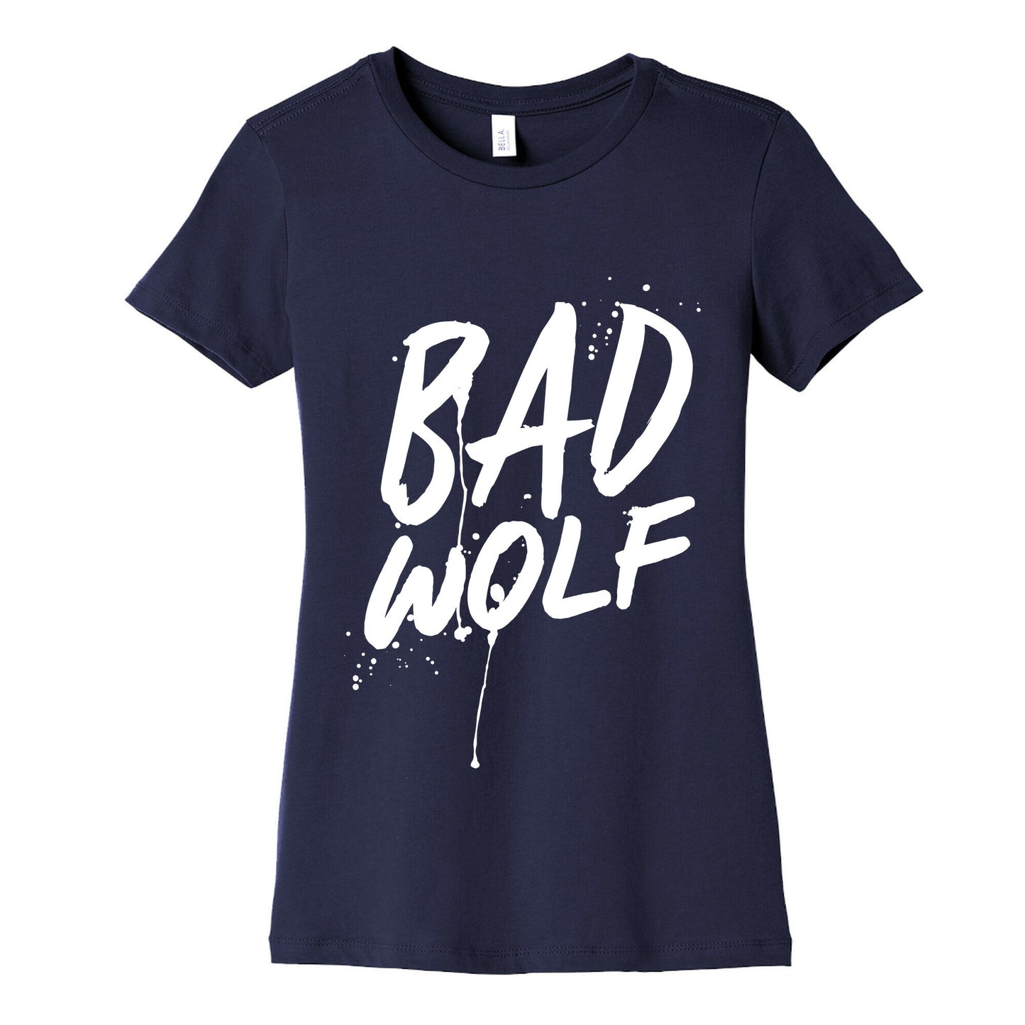 Doctor Who Bad Wolf Womens Cotton Tee