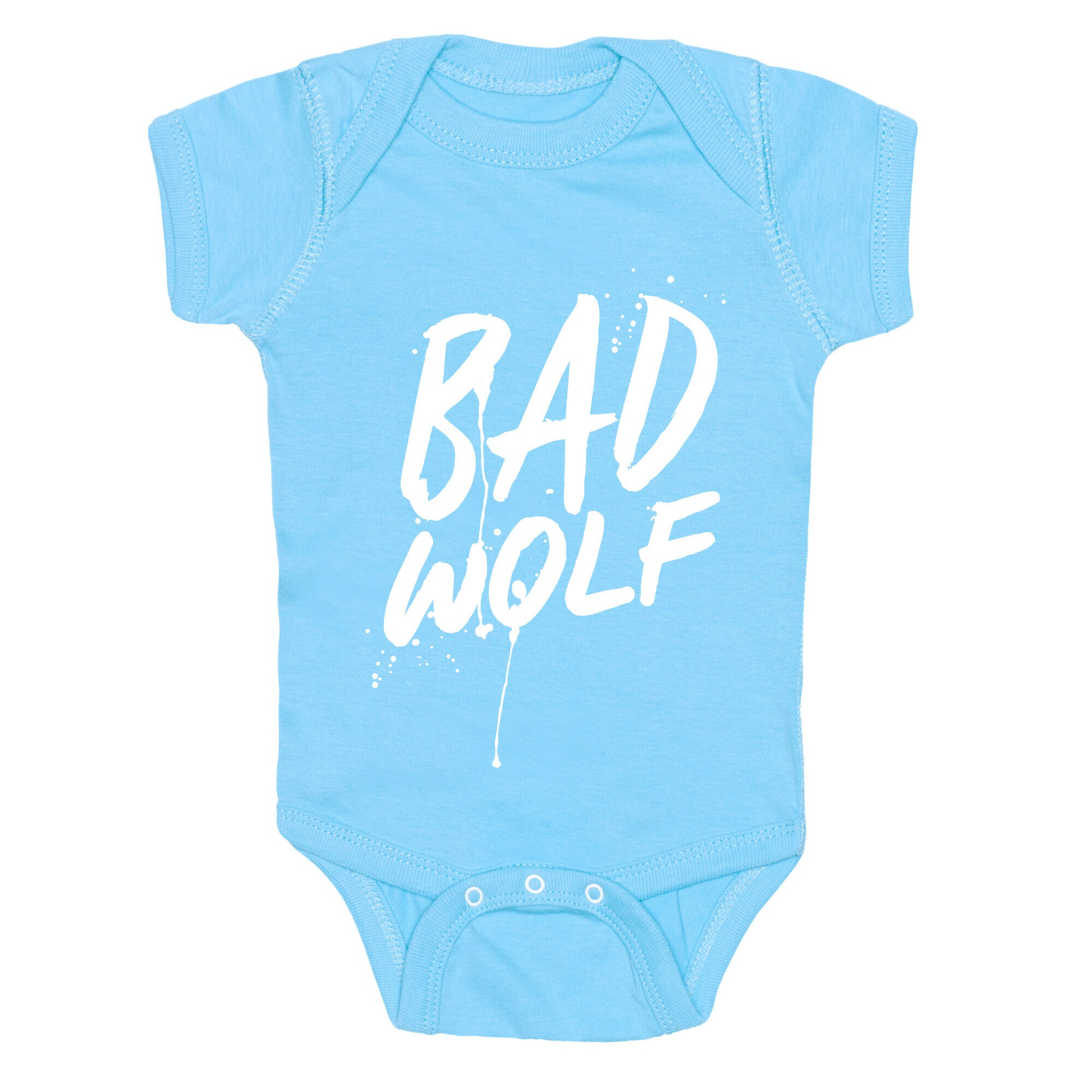 Doctor Who Bad Wolf Baby One-Piece