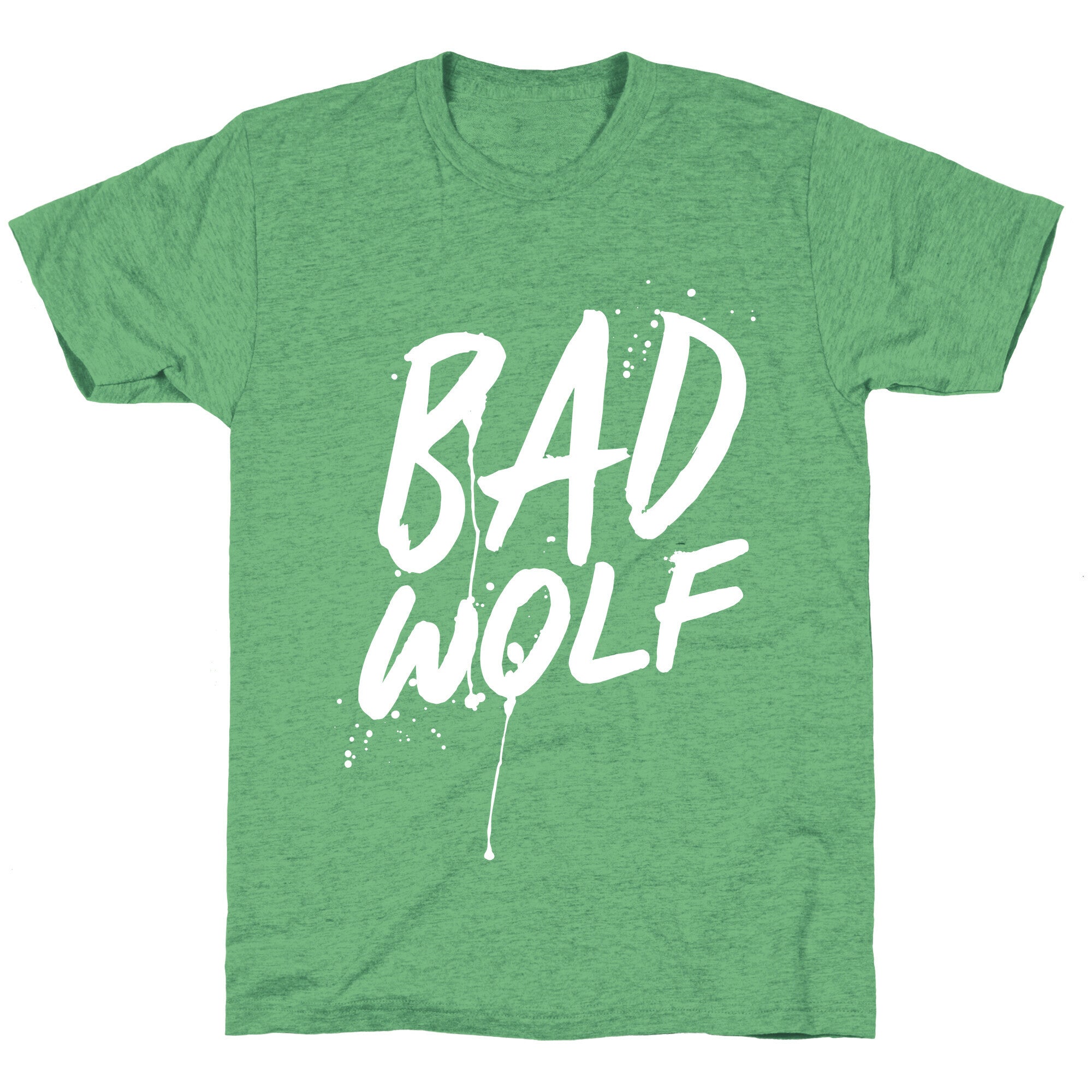 Doctor Who Bad Wolf Unisex Triblend Tee
