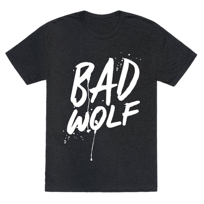 Doctor Who Bad Wolf Unisex Triblend Tee