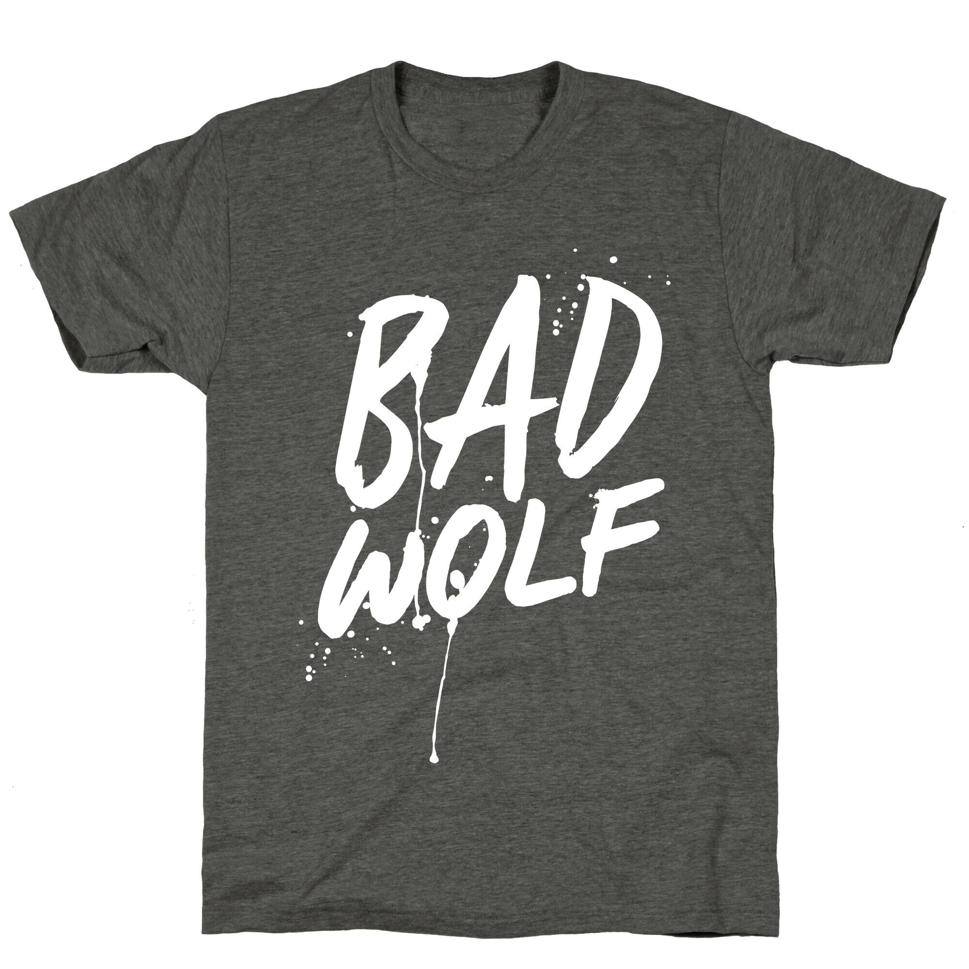 Doctor Who Bad Wolf Unisex Triblend Tee