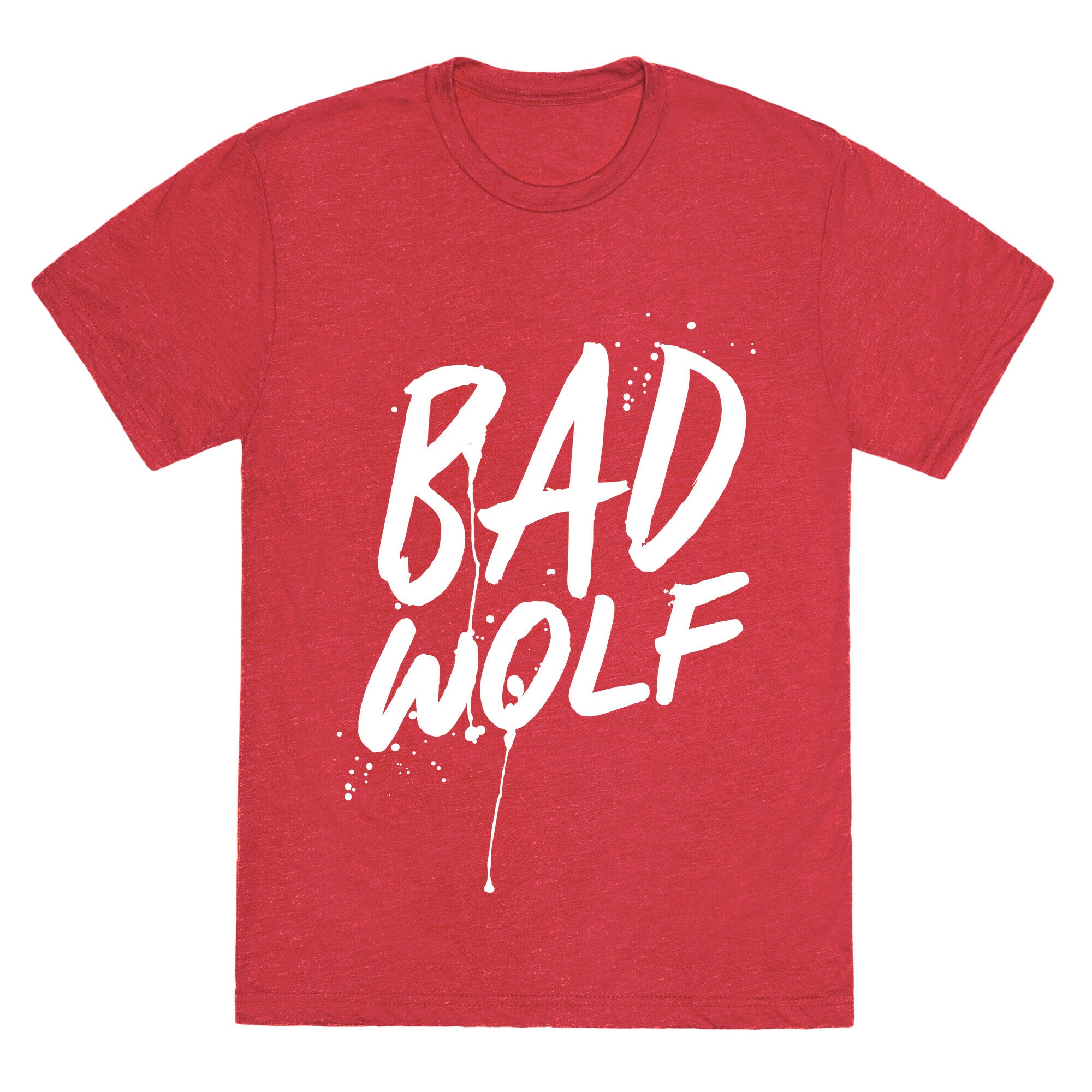 Doctor Who Bad Wolf Unisex Triblend Tee
