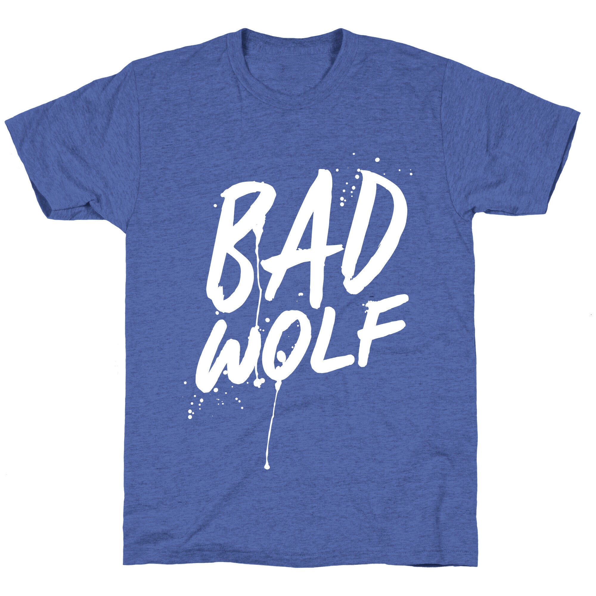 Doctor Who Bad Wolf Unisex Triblend Tee