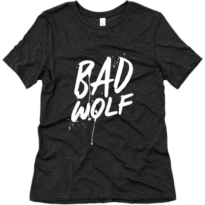 Doctor Who Bad Wolf Womens Triblend Tee