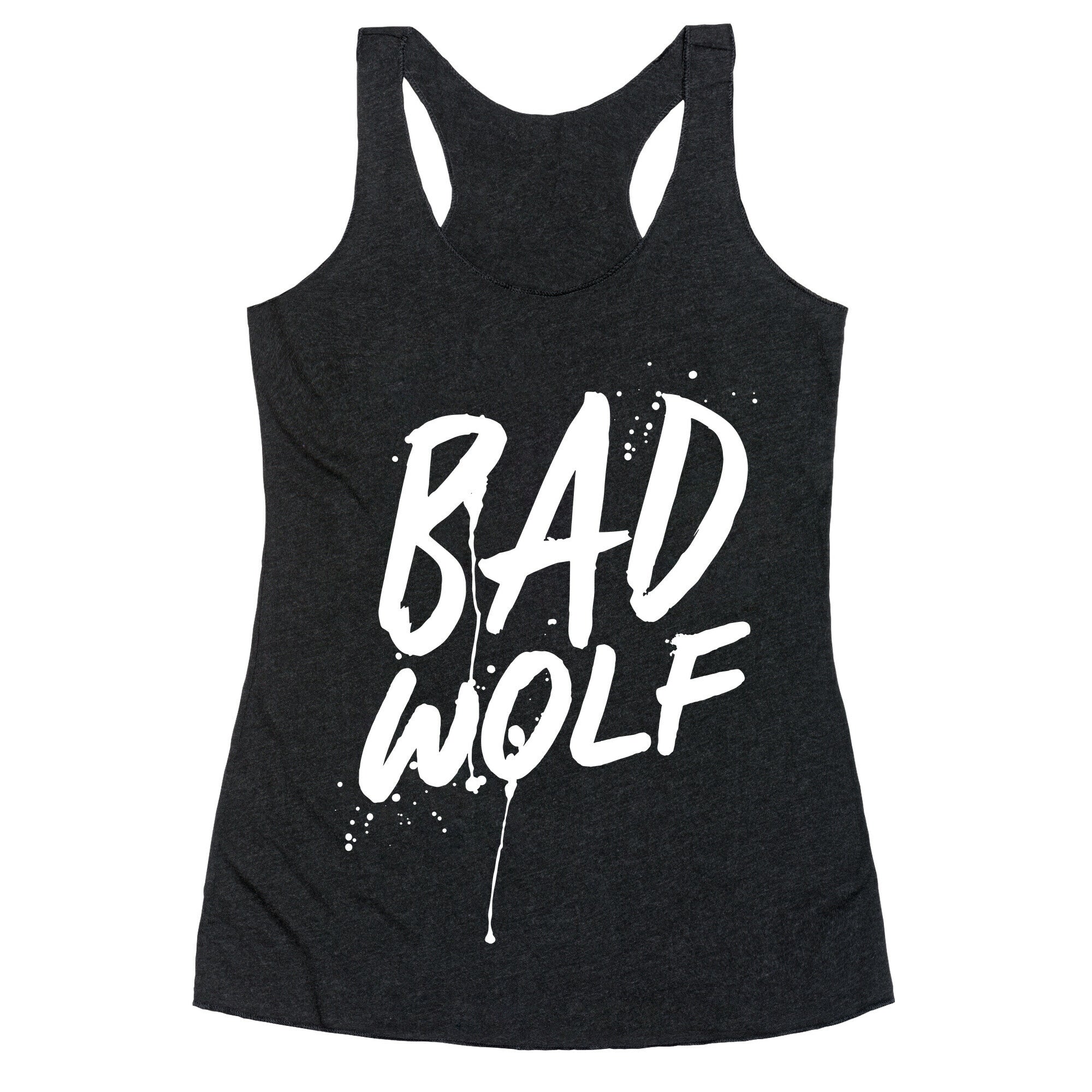 Doctor Who Bad Wolf Racerback Tank