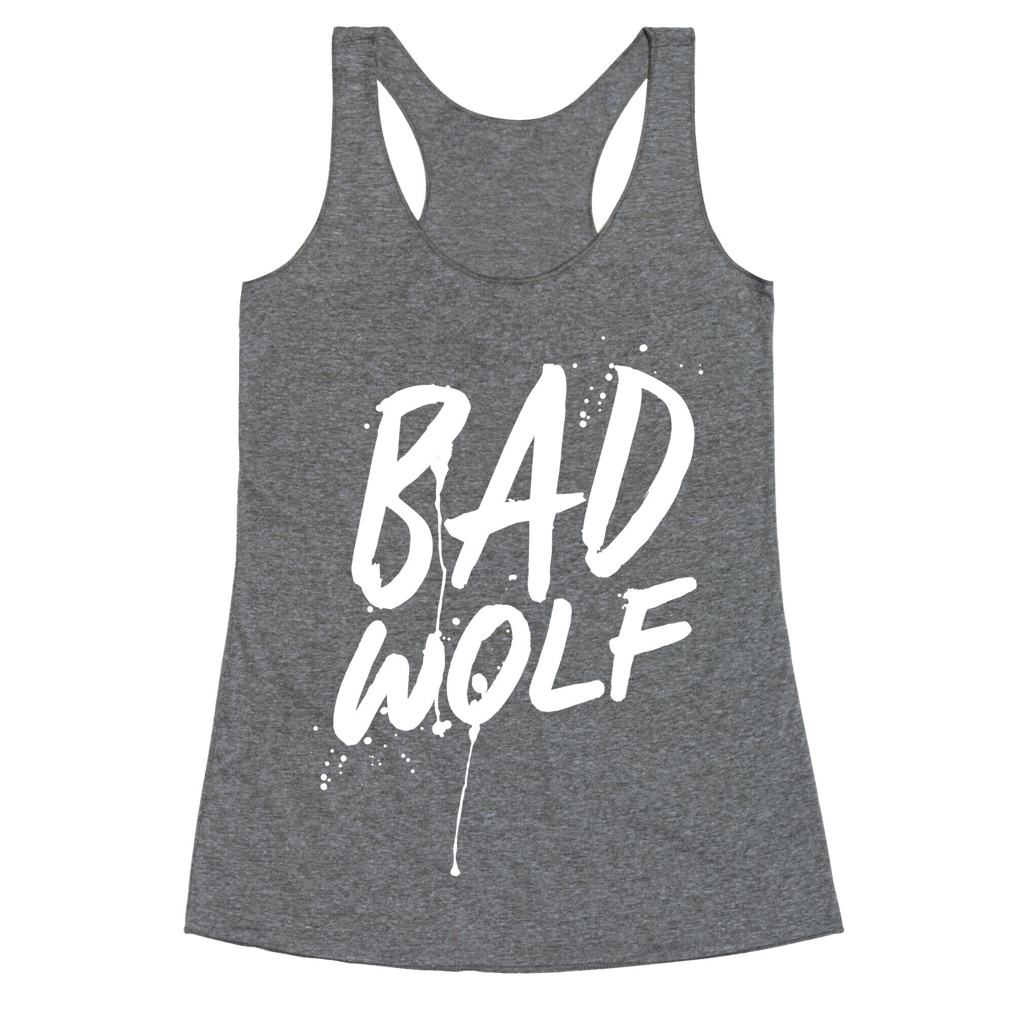 Doctor Who Bad Wolf Racerback Tank