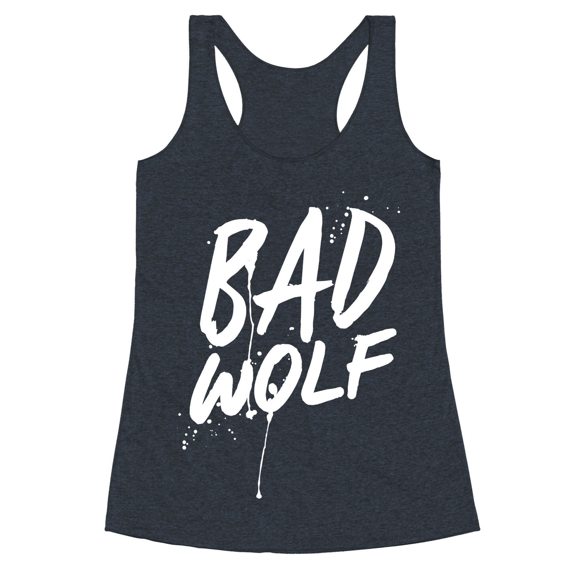 Doctor Who Bad Wolf Racerback Tank