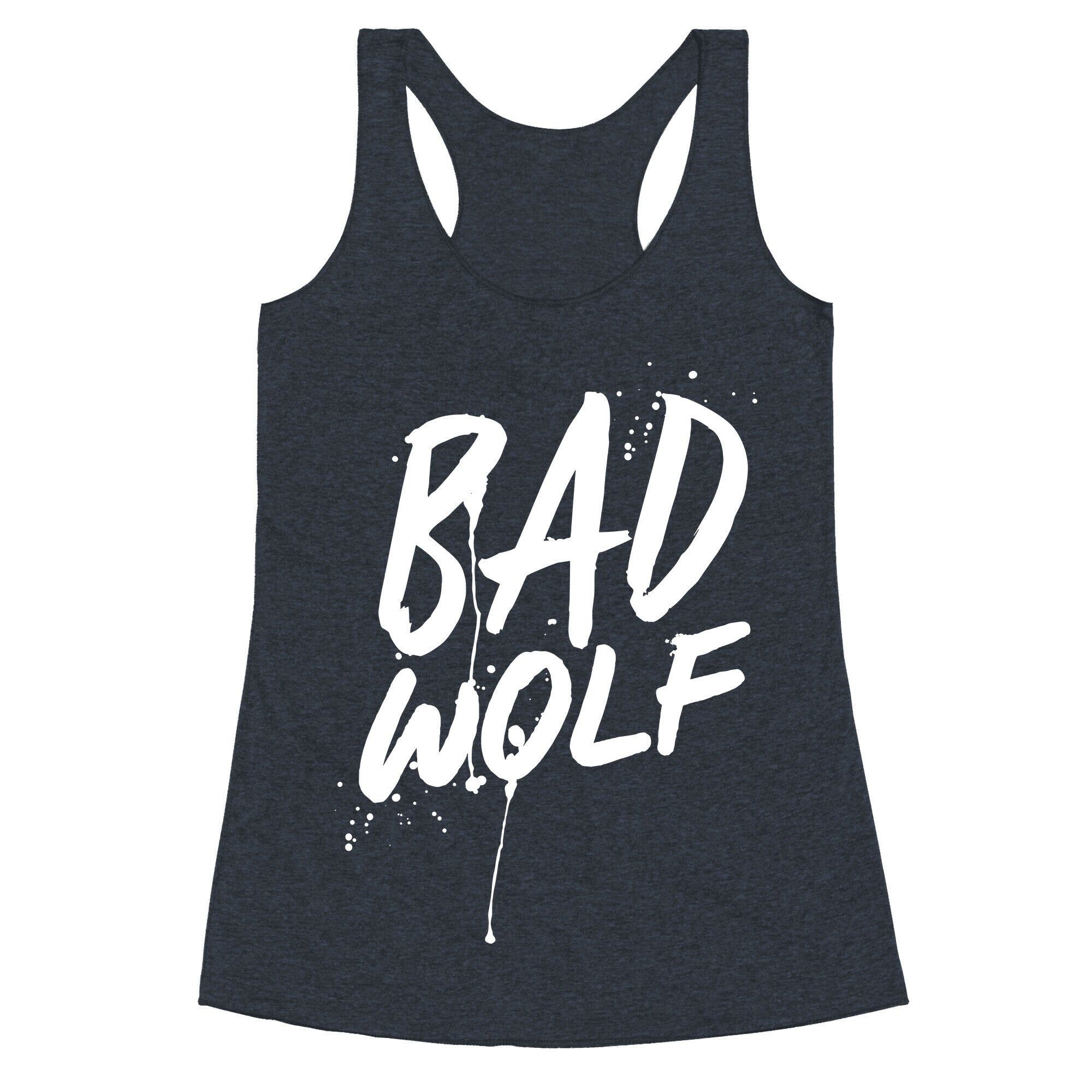 Doctor Who Bad Wolf Racerback Tank
