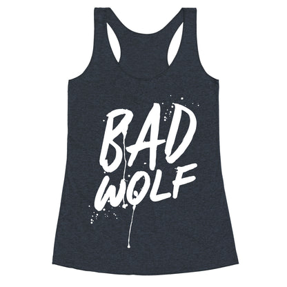 Doctor Who Bad Wolf Racerback Tank