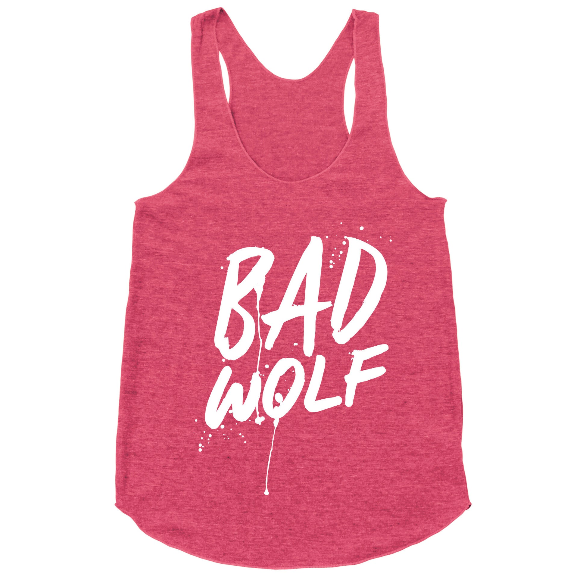 Doctor Who Bad Wolf Racerback Tank