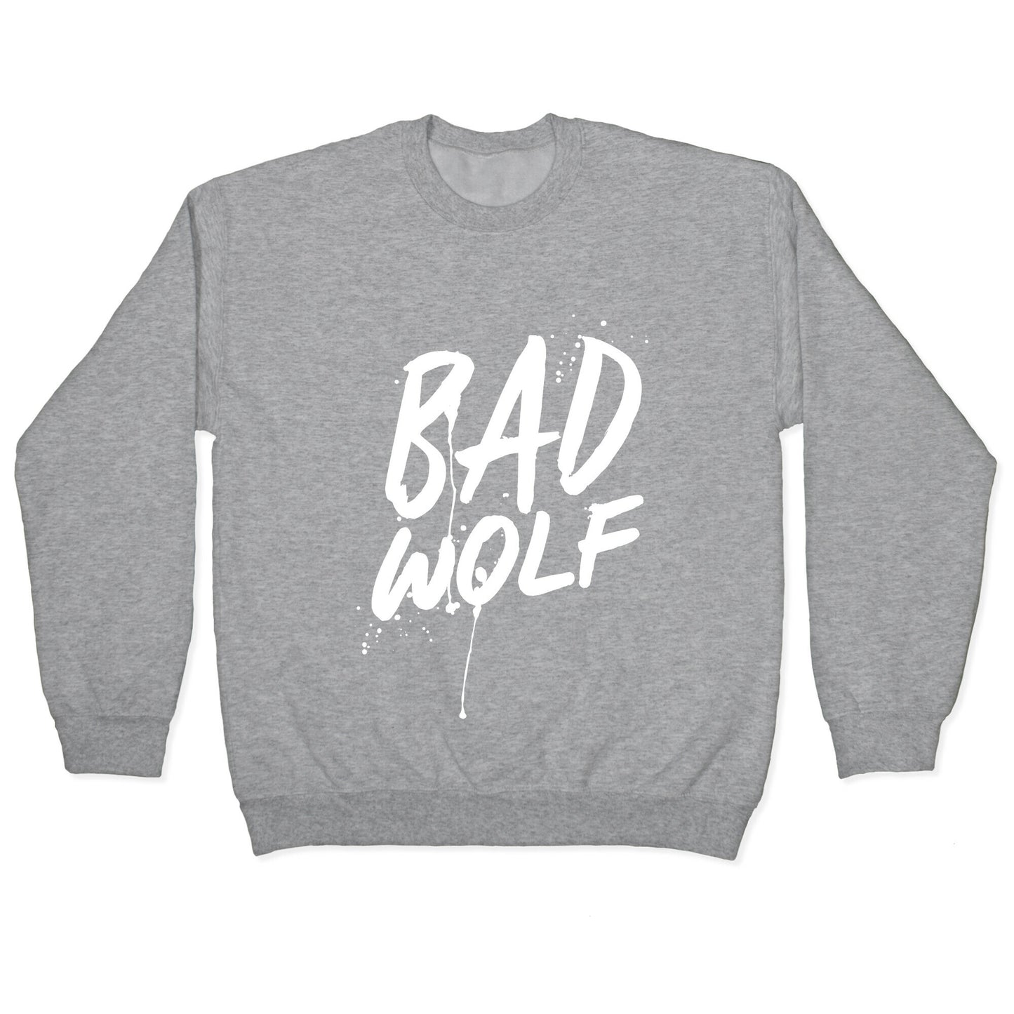 Doctor Who Bad Wolf Crewneck Sweatshirt