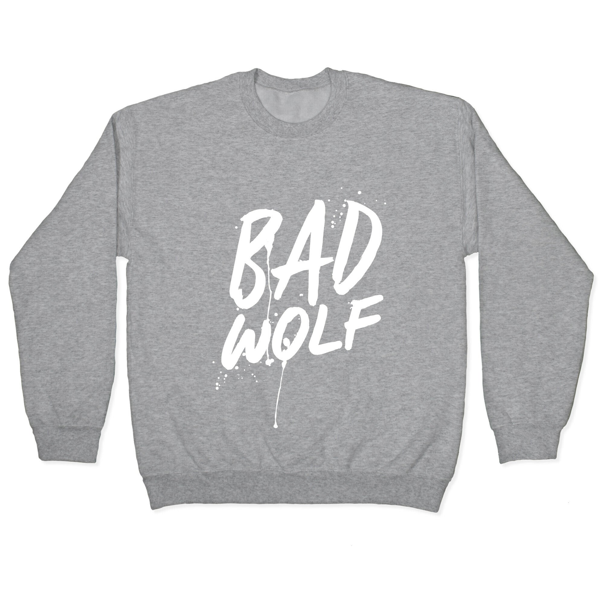 Doctor Who Bad Wolf Crewneck Sweatshirt