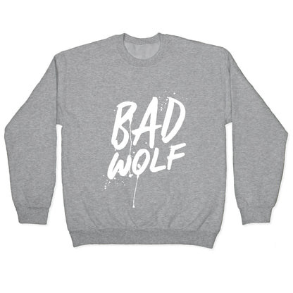 Doctor Who Bad Wolf Crewneck Sweatshirt