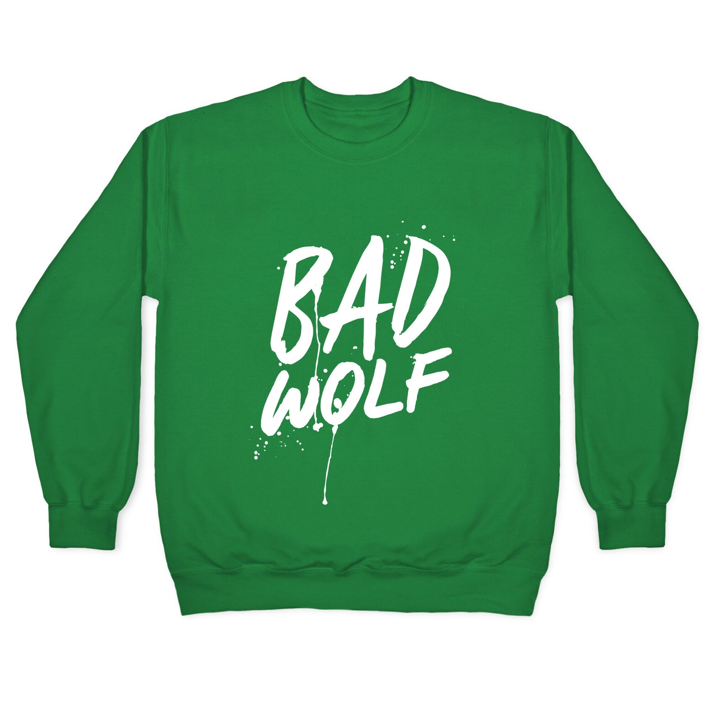 Doctor Who Bad Wolf Crewneck Sweatshirt