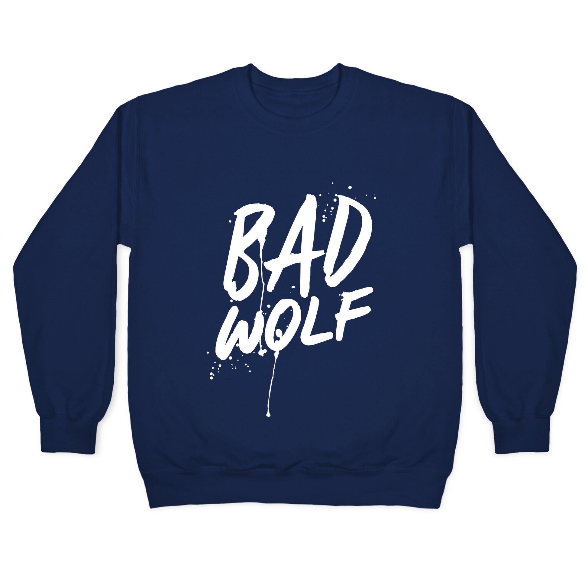 Doctor Who Bad Wolf Crewneck Sweatshirt