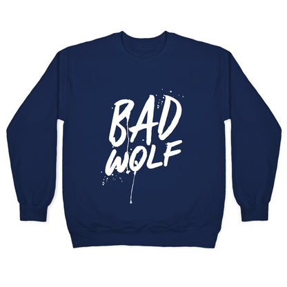 Doctor Who Bad Wolf Crewneck Sweatshirt