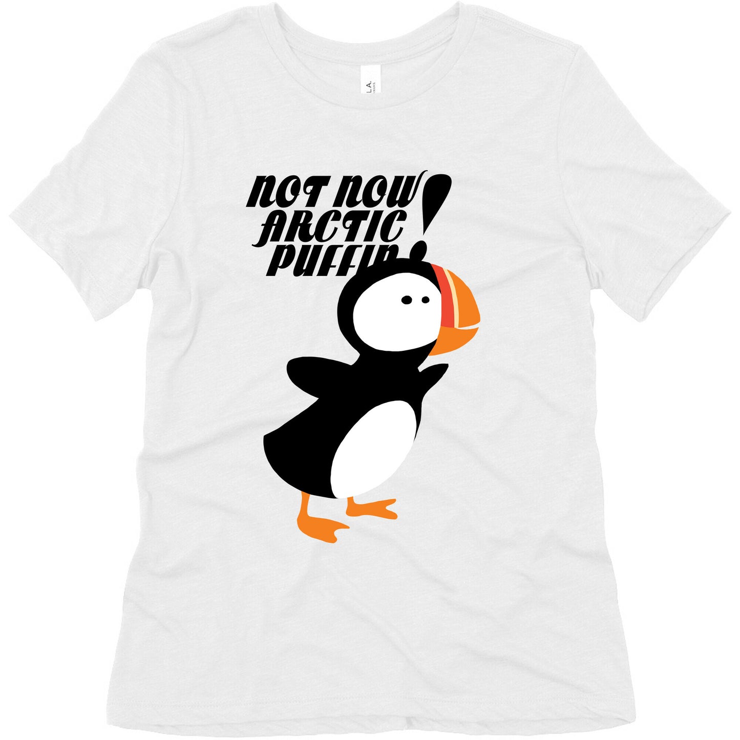 Not Now Arctic Puffin Women's Triblend Tee