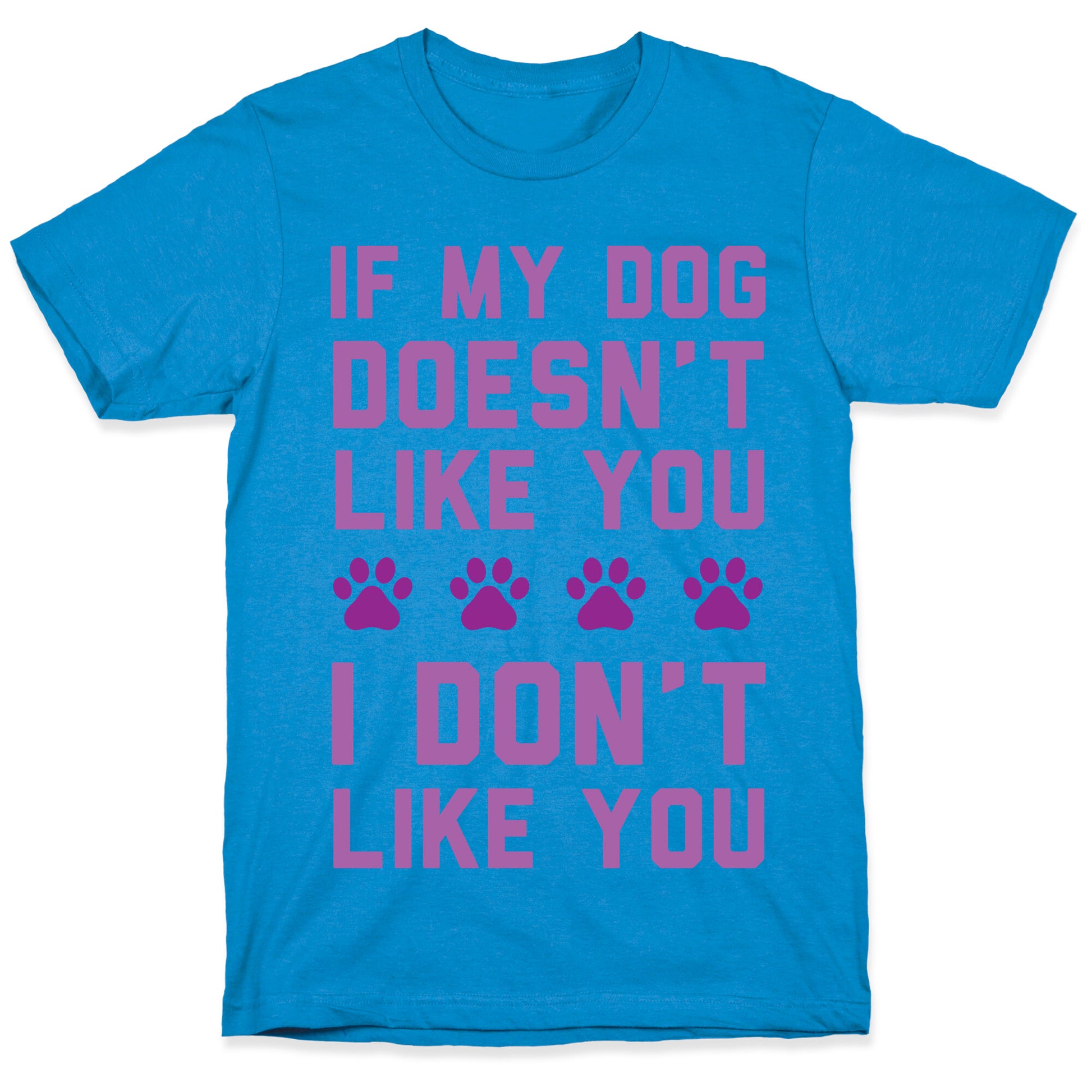 If My Dog Doesn't Like You I Don't Like You T-Shirt