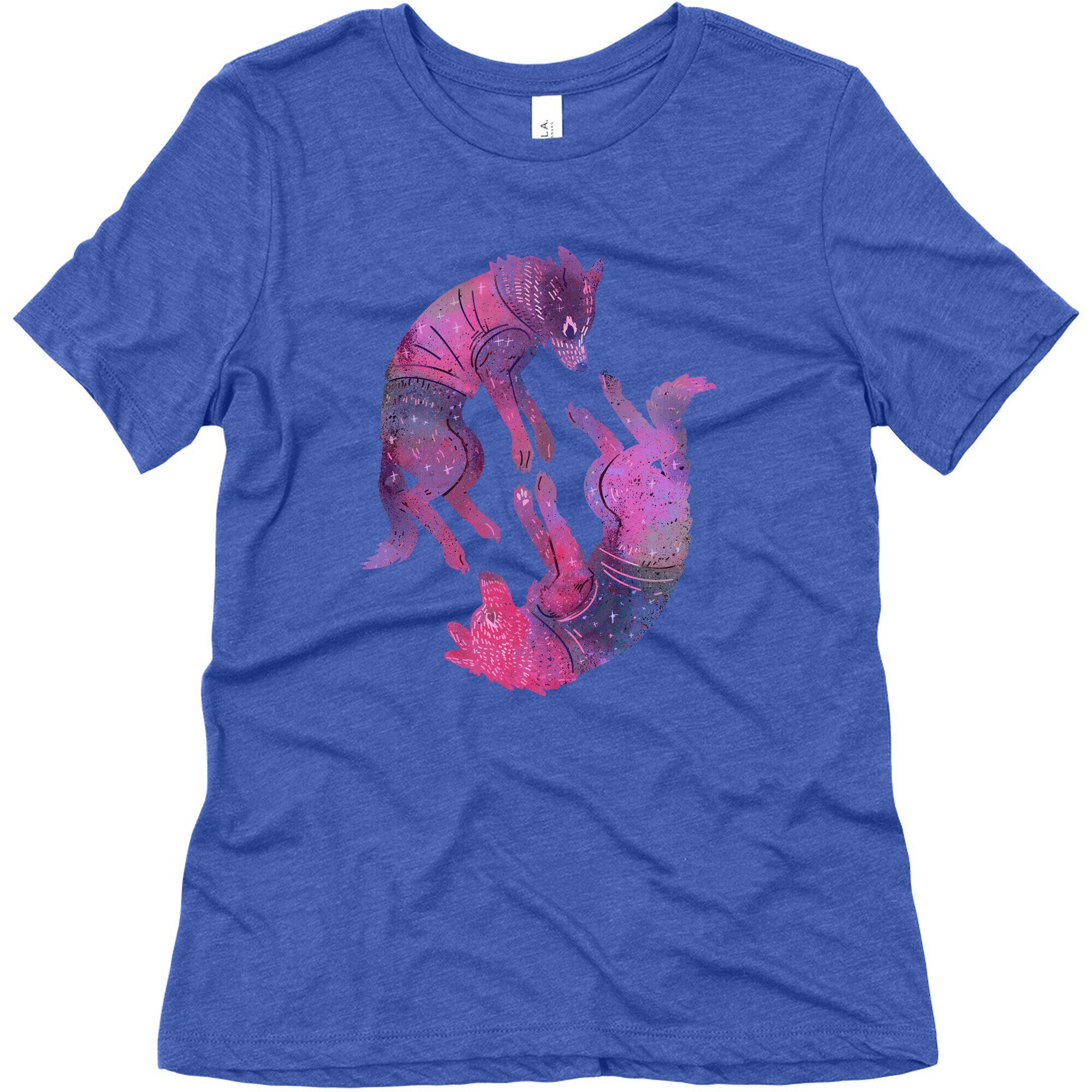 Astronaut Dogs Belka & Strelka Women's Triblend Tee