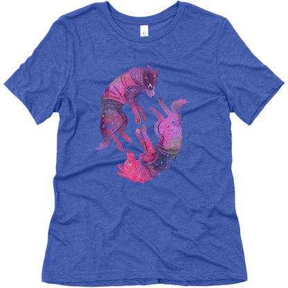 Astronaut Dogs Belka & Strelka Women's Triblend Tee