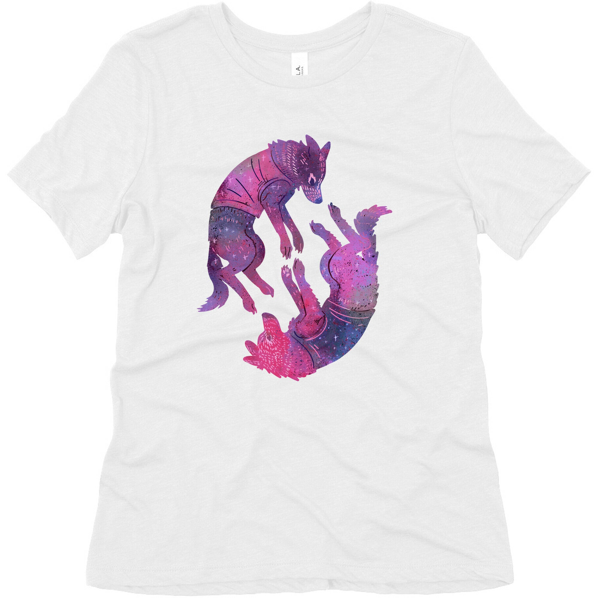 Astronaut Dogs Belka & Strelka Women's Triblend Tee